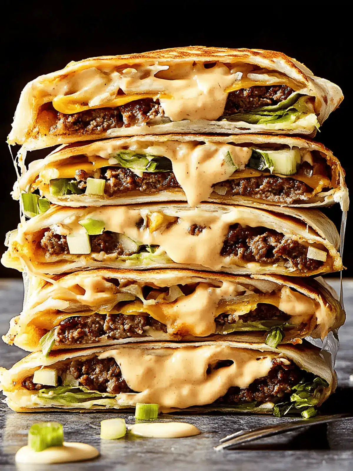 Big Mac Crunchwrap: A Fun Twist on Fast Food Favorites 3 Big Mac Crunchwrap