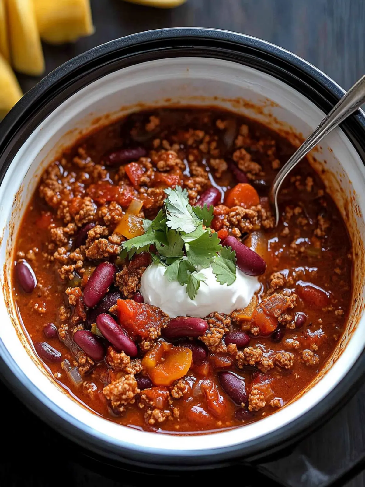 Delicious Slow Cooker Chili for Cozy Nights In 4 Slow Cooker Chili