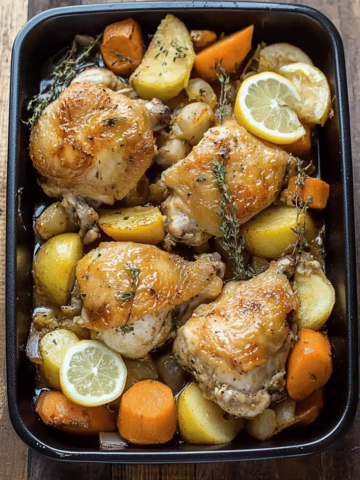 Crock Pot Lemon Garlic Chicken and Veggies for Easy Family Dinners 2 Crock Pot Lemon Garlic Chicken and Veggies