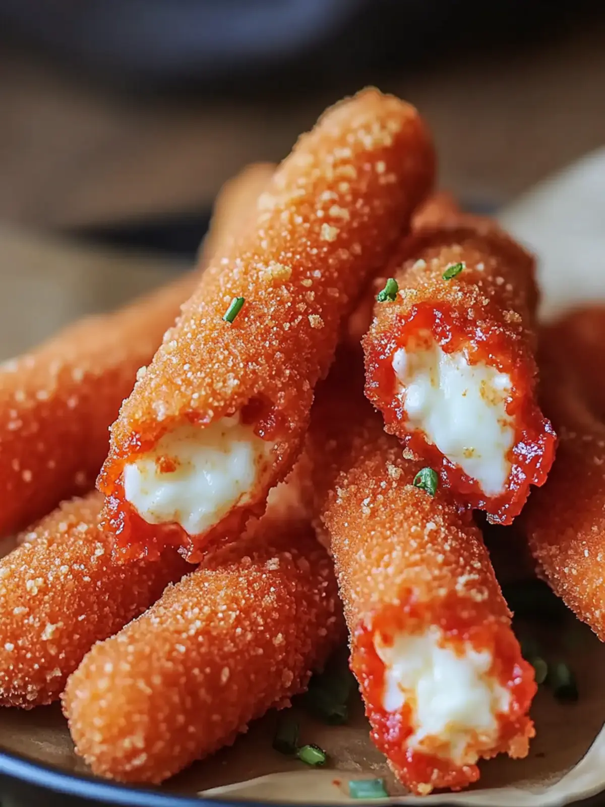 Hot Cheeto Mozzarella Sticks That Will Spice Up Your Snack Game 2 Hot Cheeto Mozzarella Sticks