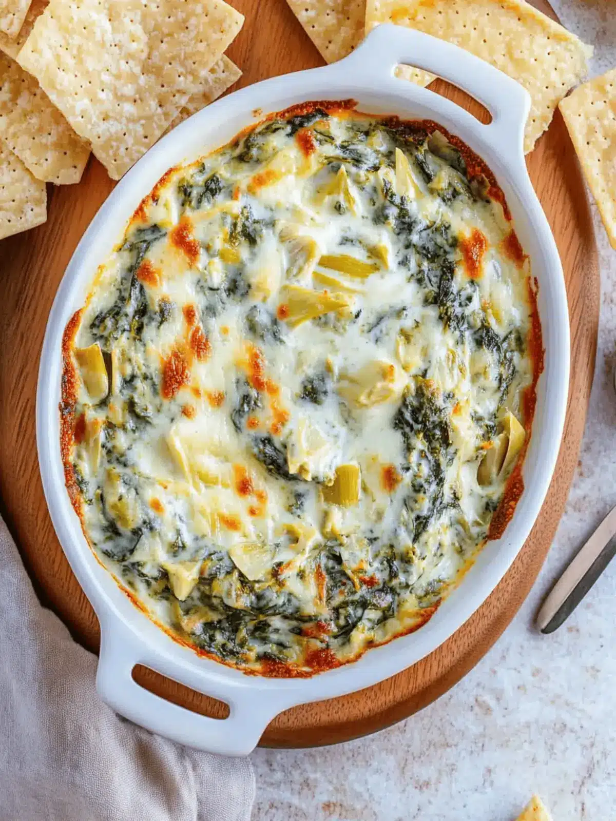 Creamy Greek Yogurt Spinach Artichoke Dip to Wow Your Guests 4 Greek Yogurt Spinach Artichoke Dip