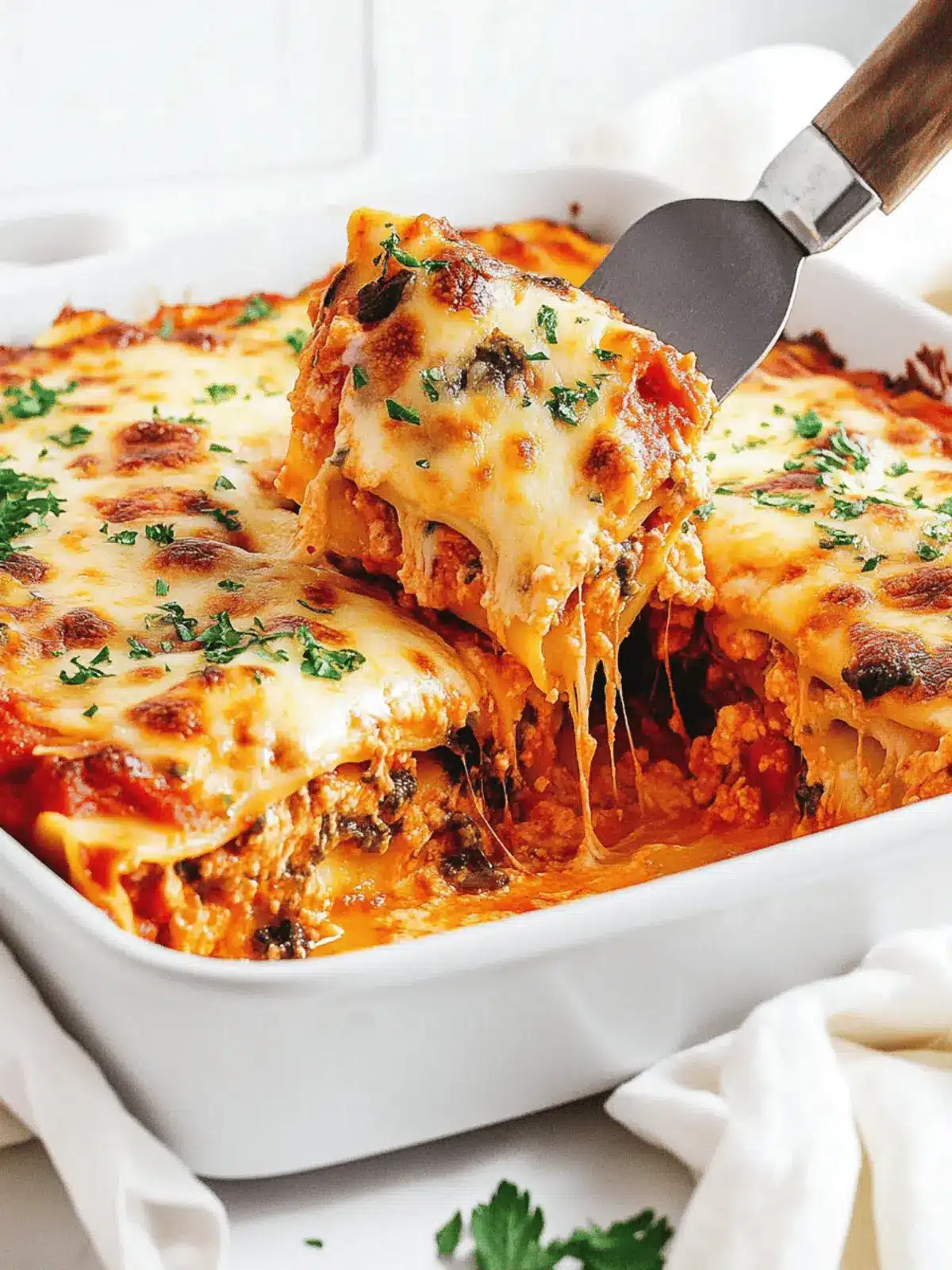 Savory Easy Vegetarian Lasagna Recipe (No Ricotta Twist) 2 Easy Vegetarian Lasagna Recipe (No Ricotta!)