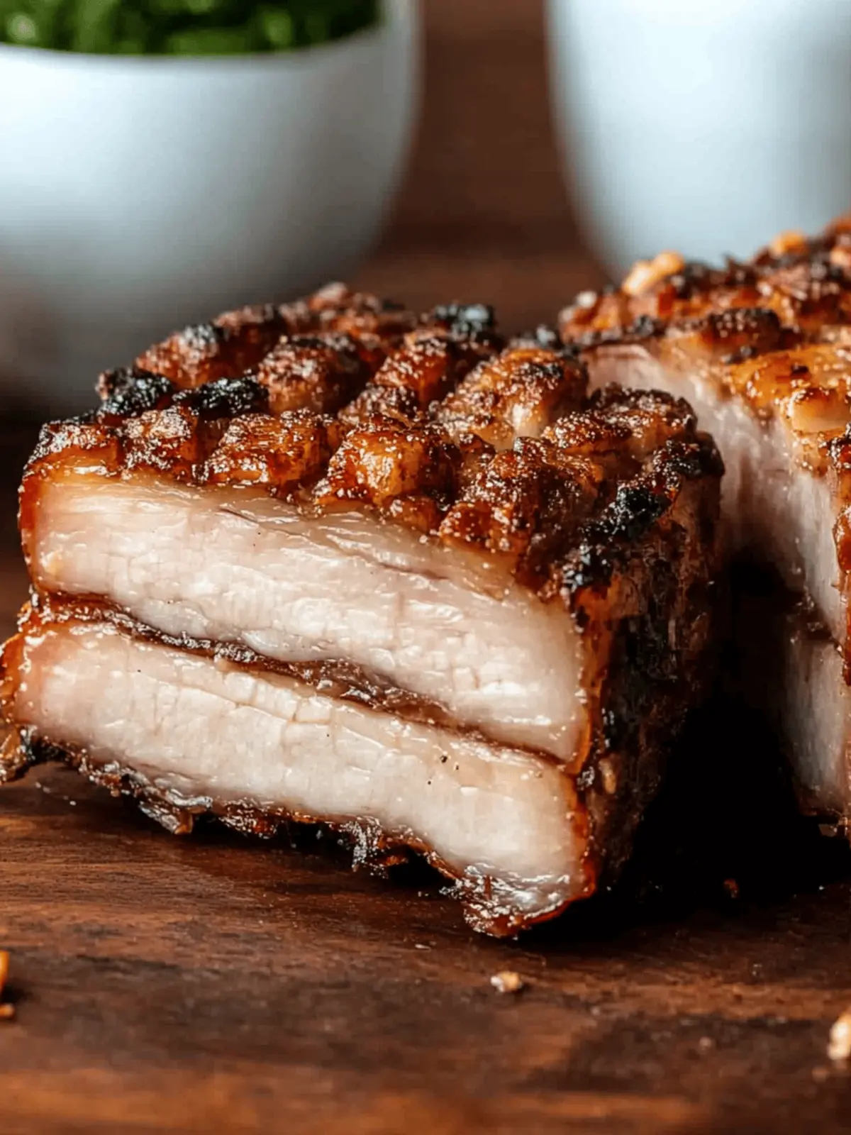 Irresistibly Crispy Roasted Pork Belly with Herb Marinade 3 Roasted Pork Belly