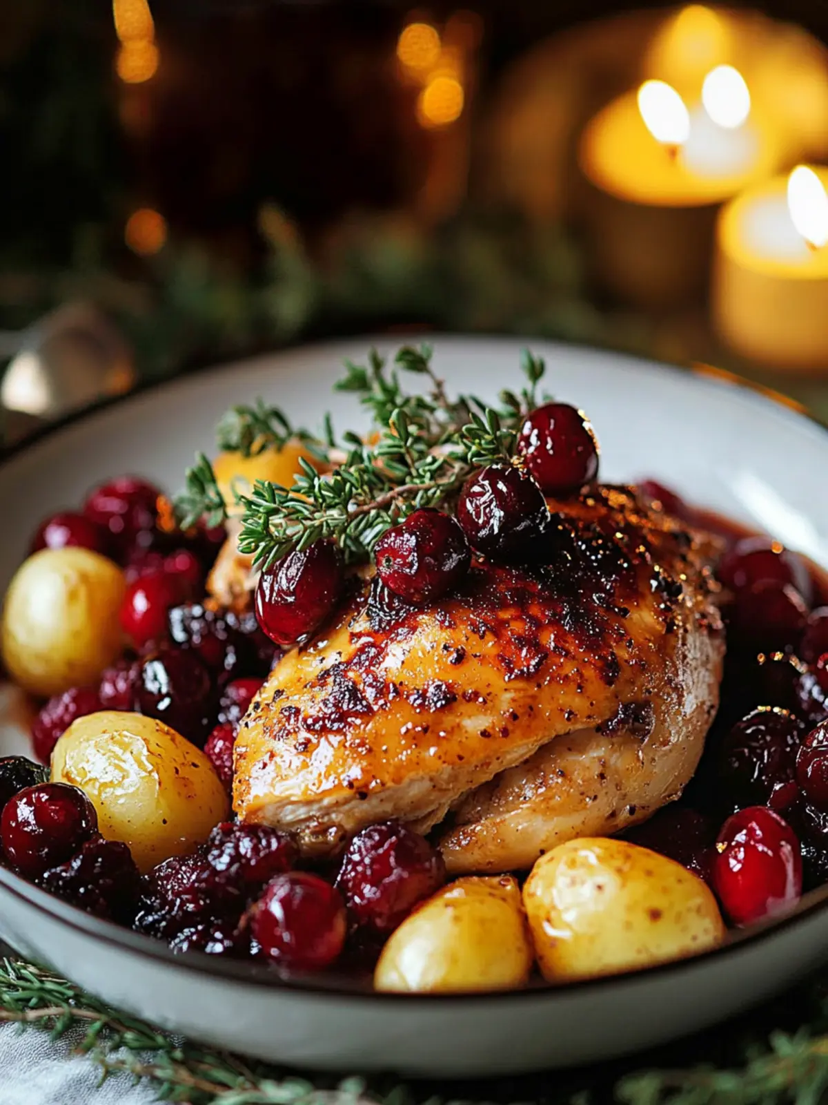 Savory Cranberry Chicken with Maple Orange Glaze Delight 2 Cranberry Chicken