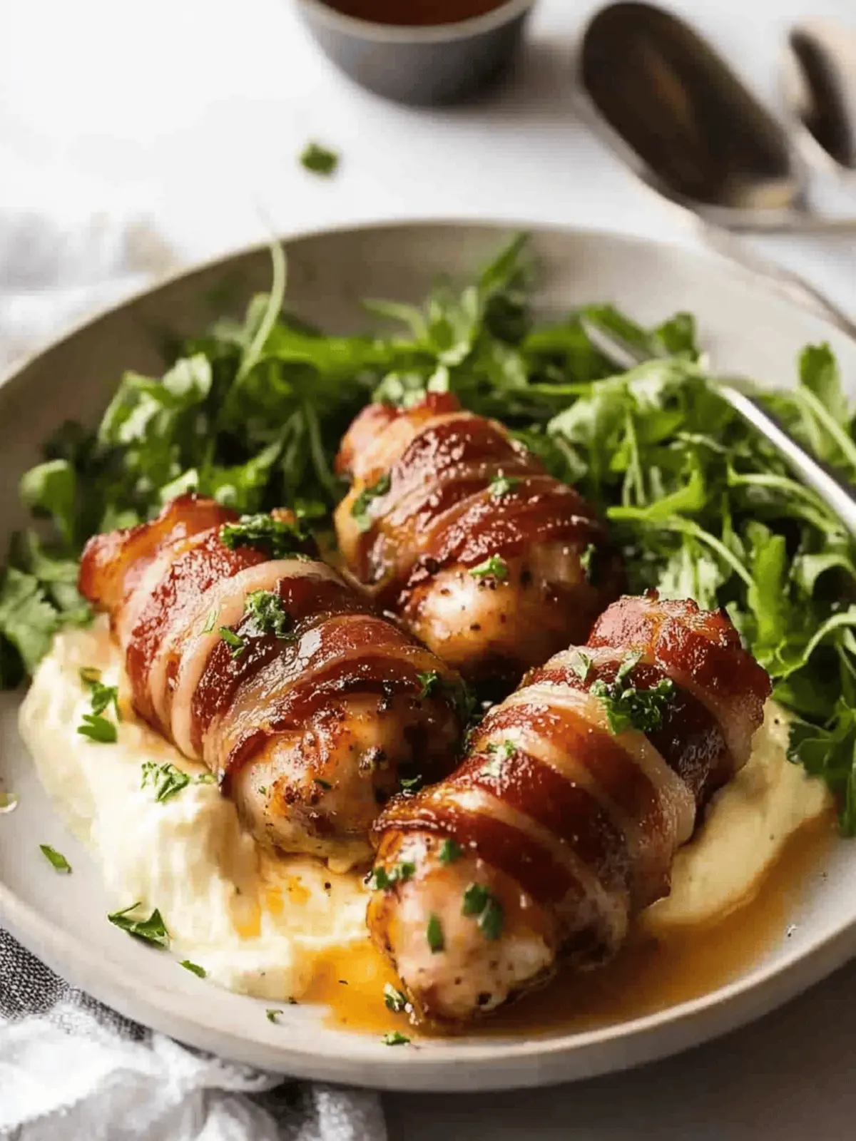 Bacon Wrapped Chicken Bliss - Juicy, Crispy Flavor Explosion 3 Bacon Wrapped Chicken