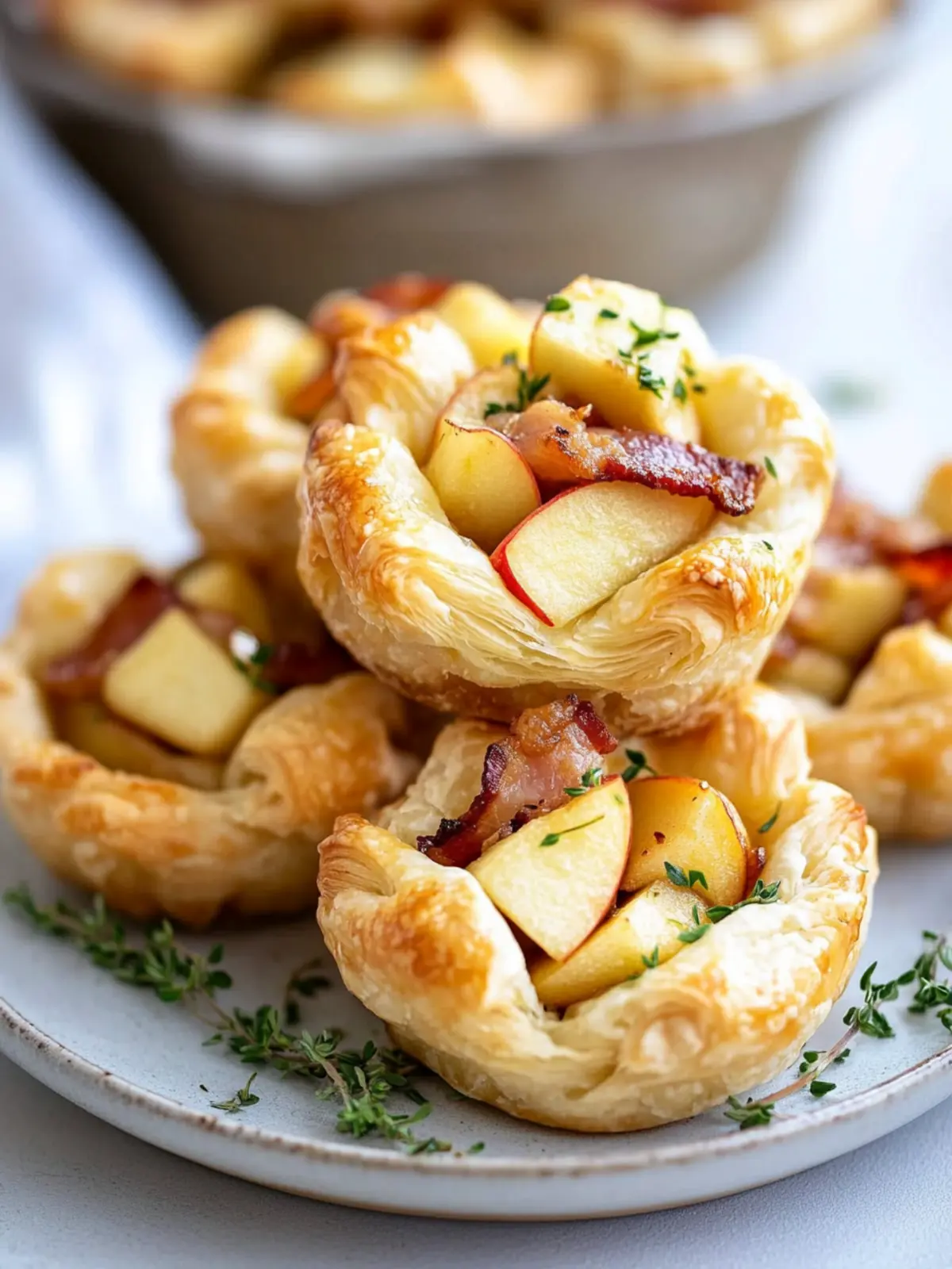 Puff Pastry Apple and Bacon Bites for Irresistible Fall Flavor 4 Puff Pastry Apple and Bacon Bites