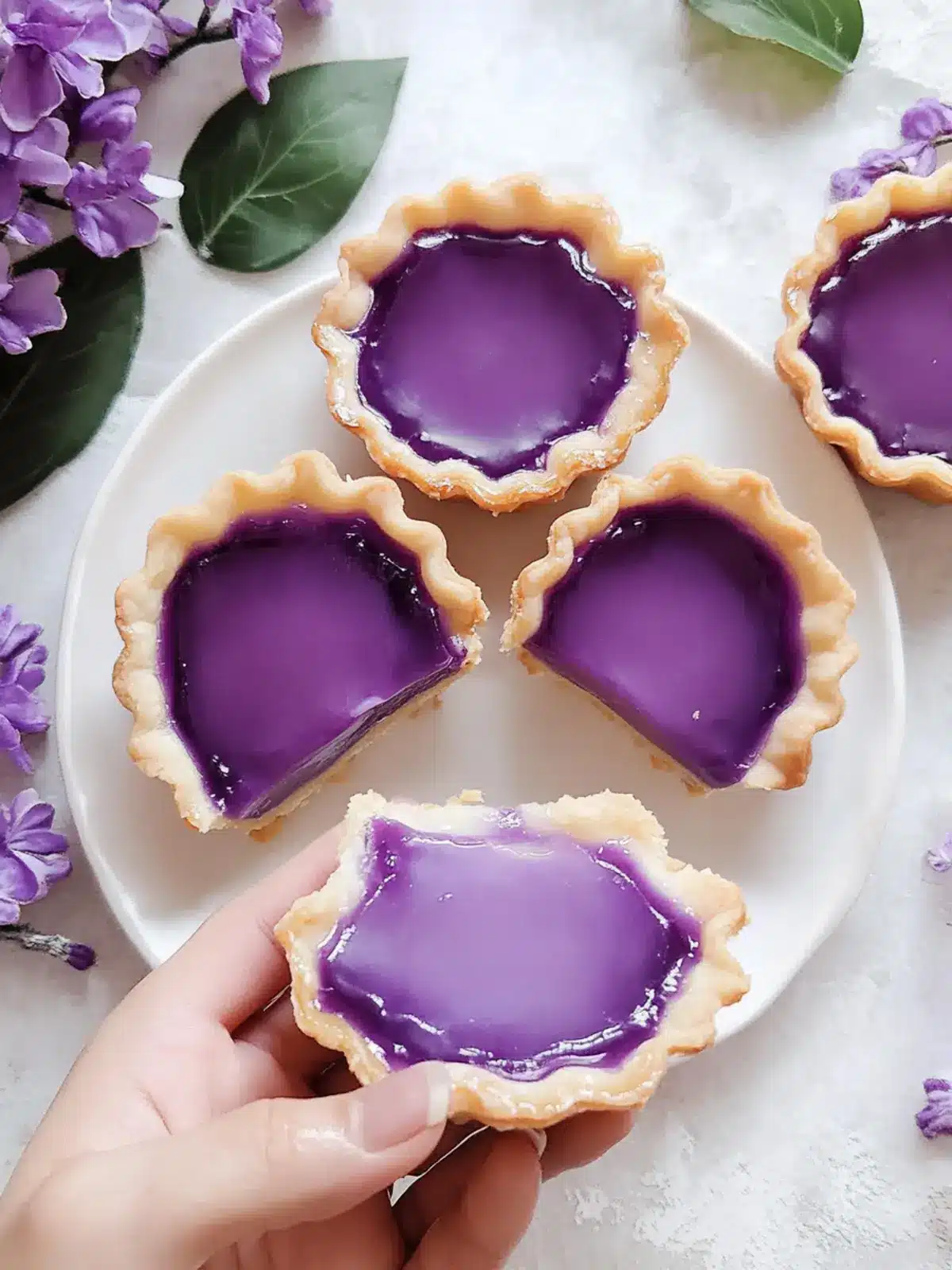 Ultimate Ube Egg Tarts: Irresistibly Creamy and Colorful Treats 3 Ultimate Ube Egg Tarts