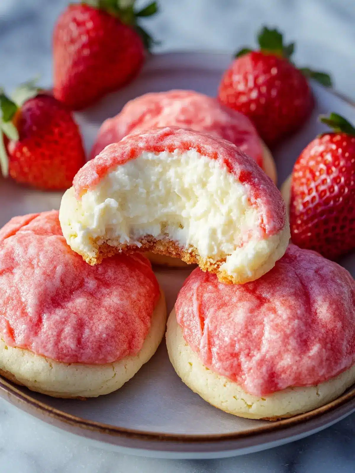 Strawberry Cheesecake Cookies That Will Wow Your Guests 2 Strawberry Cheesecake Cookies