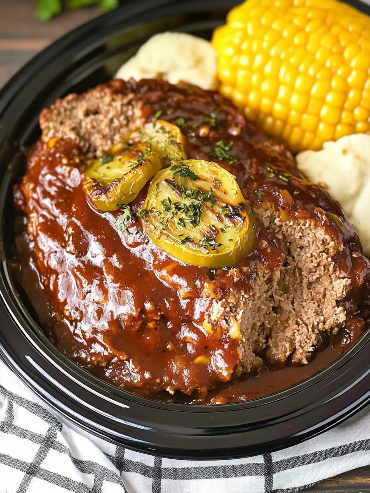 Crockpot Mississippi Meatloaf: Easy Comfort Food Done Right 4 Crockpot Mississippi Meatloaf (Easy Slow Cooker Comfort Dinner)