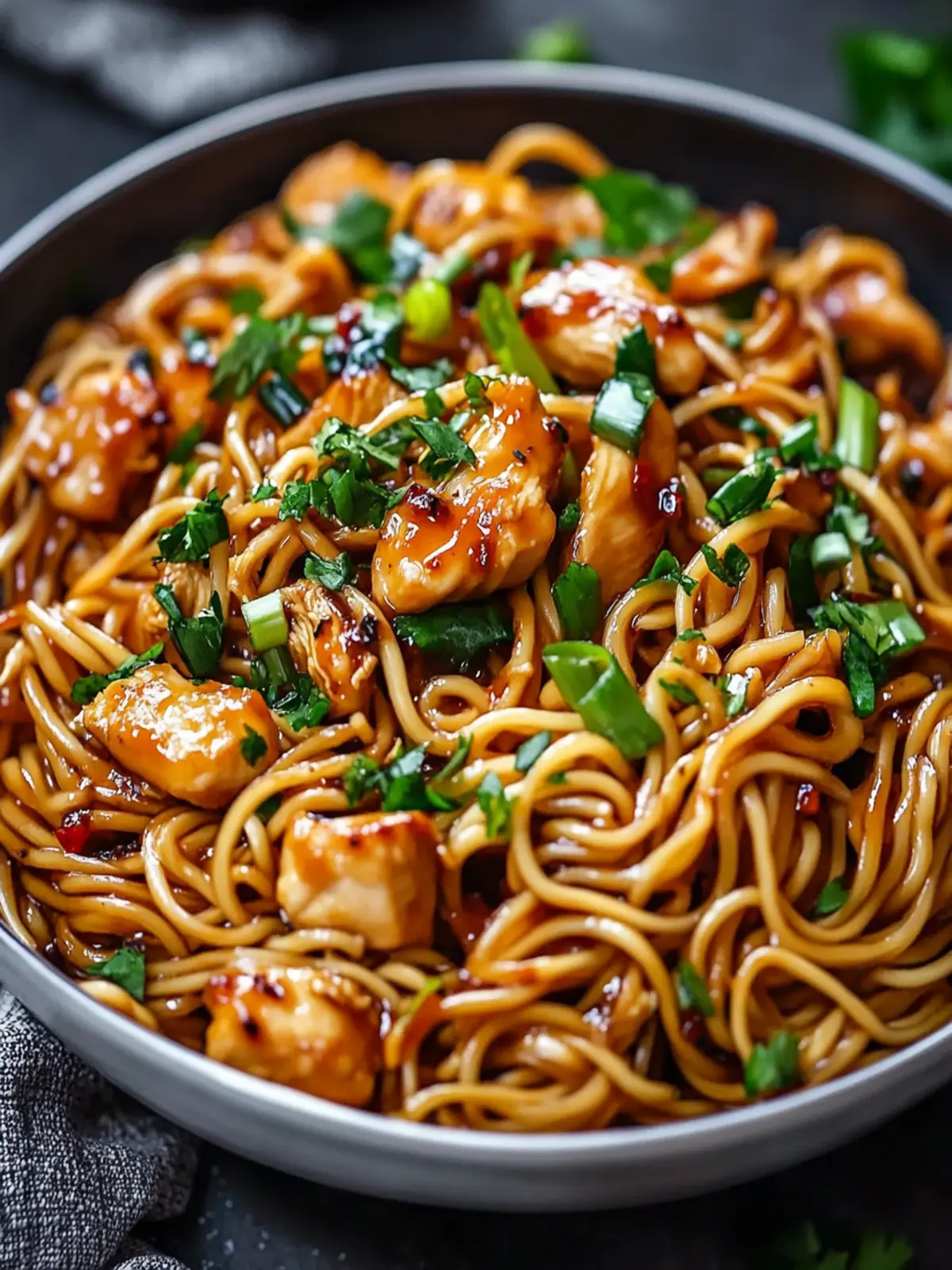 Sticky Garlic Chicken Noodles: Your New Dinner Obsession 2 Sticky Garlic Chicken Noodles