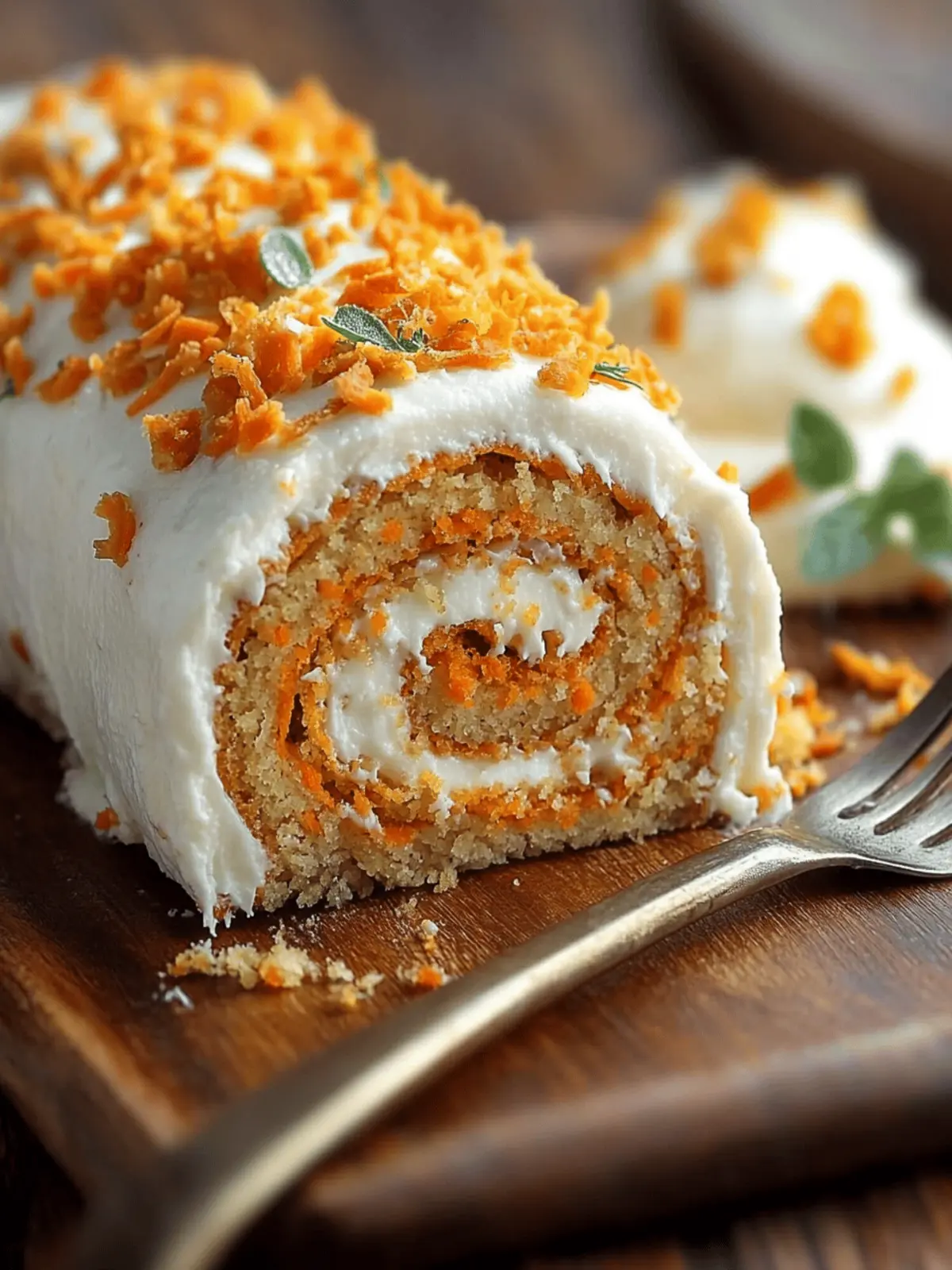 Delicious Easy Carrot Cake Roll Recipe with Creamy Filling 2 Easy Carrot Cake Roll Recipe