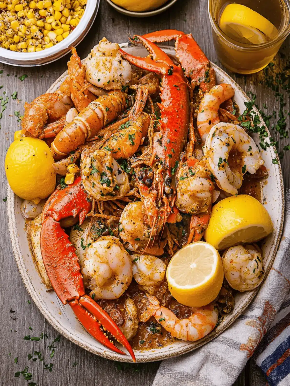 Ultimate Cajun Seafood Boil with Garlic Butter Bliss 2 Ultimate Cajun Seafood Boil with Garlic Butter Bliss