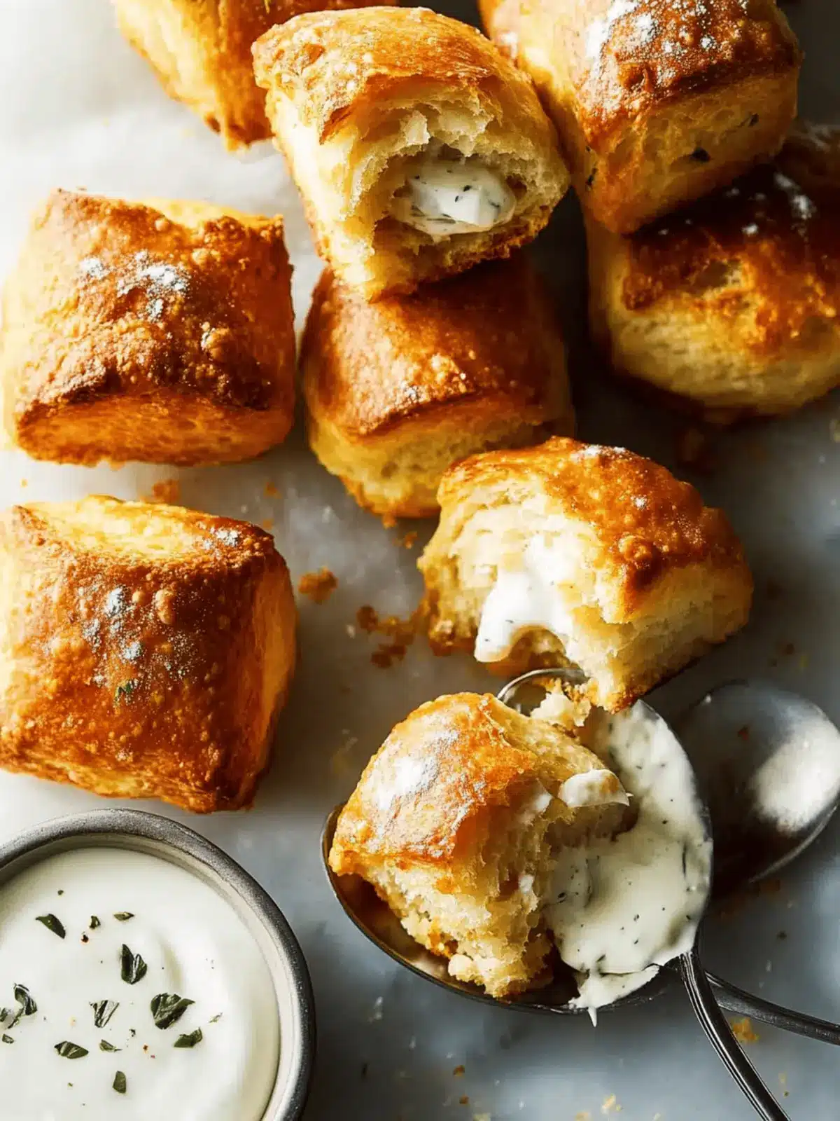 Buffalo Chicken Biscuit Bombs That Will Wow Your Game Day Crowd 2 Buffalo Chicken Biscuit Bombs