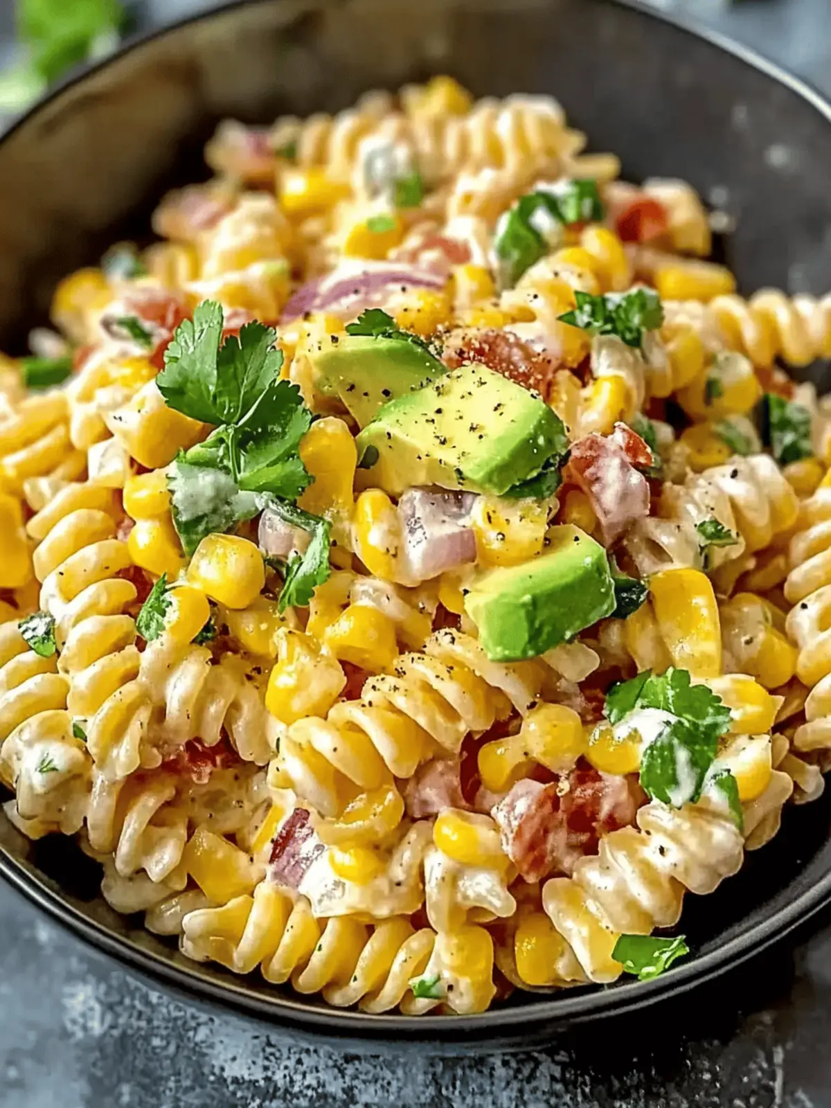 Perfect Mexican Street Corn Pasta Salad for Summer Bliss 3 Perfect Mexican Street Corn Pasta Salad