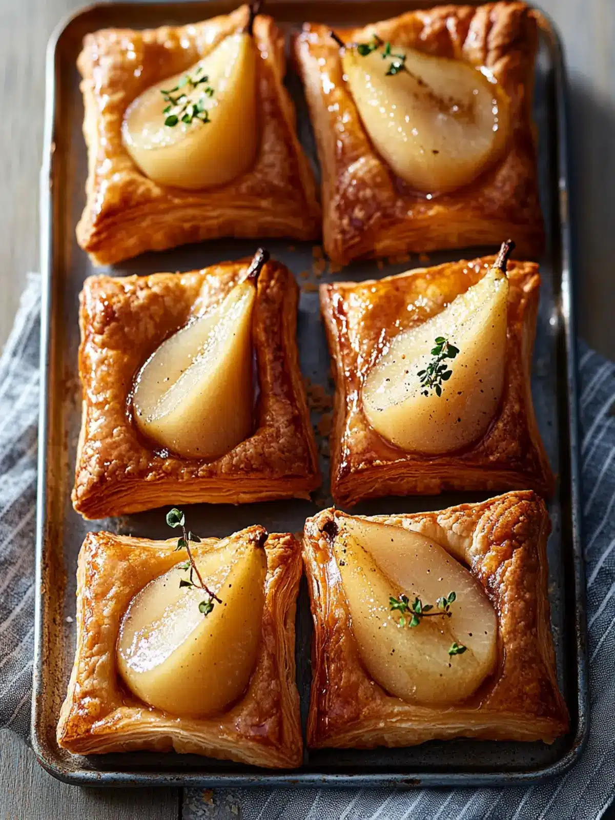 Decadent Poached Pears Puff Pastry for Effortless Elegance 4 Poached Pears Puff Pastry