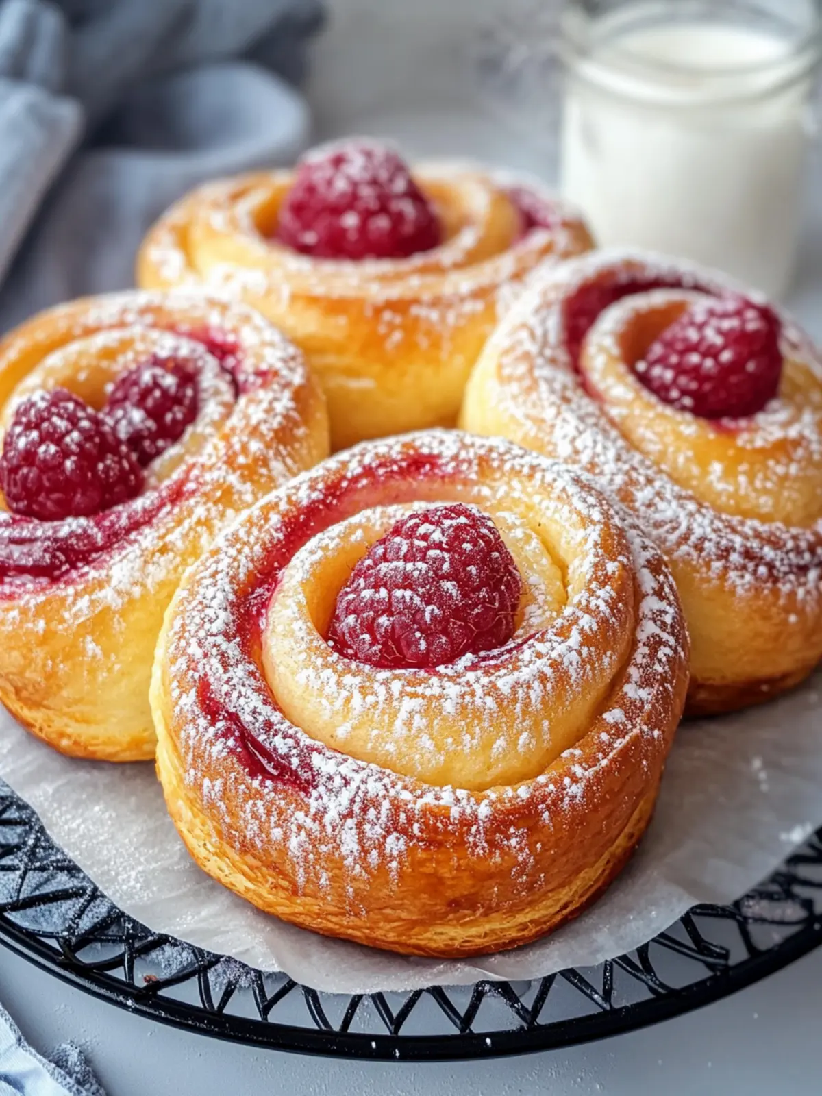 Delicious Sugar Raspberry Danish Bun for Sweet Mornings 3 Sugar Raspberry Danish Bun
