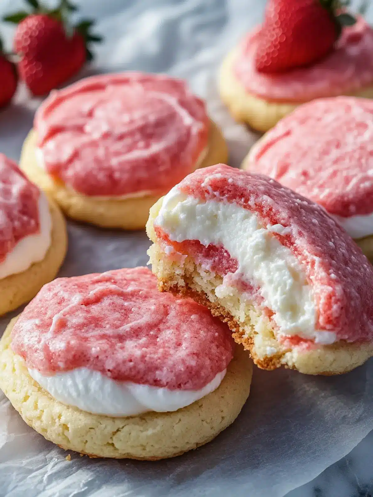 Strawberry Cheesecake Cookies That Will Wow Your Guests 4 Strawberry Cheesecake Cookies