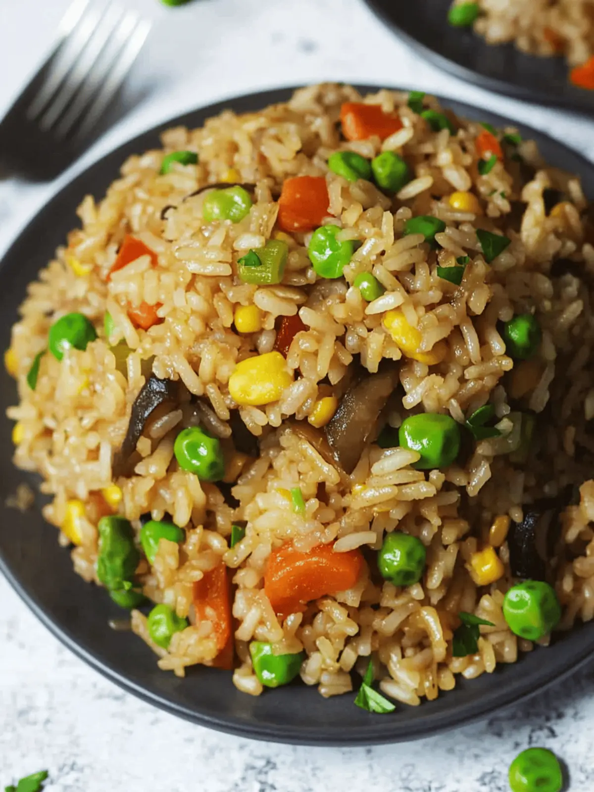 Quick and Easy Vegan Fried Rice: A Flavor-Packed Delight 2 Vegan Fried Rice