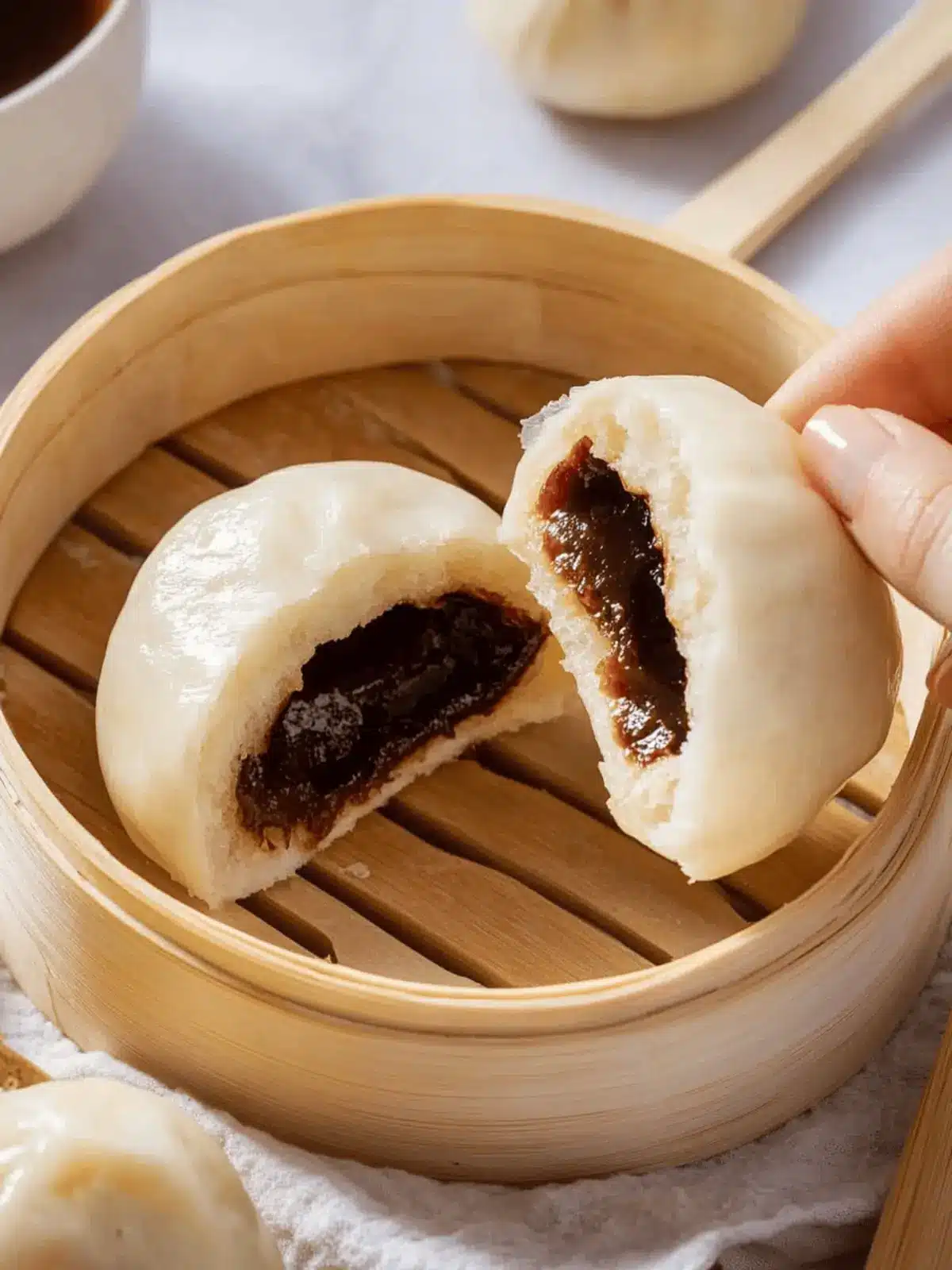 Heavenly Chocolate Steamed Buns That Melt in Your Mouth 2 Chocolate Steamed Buns