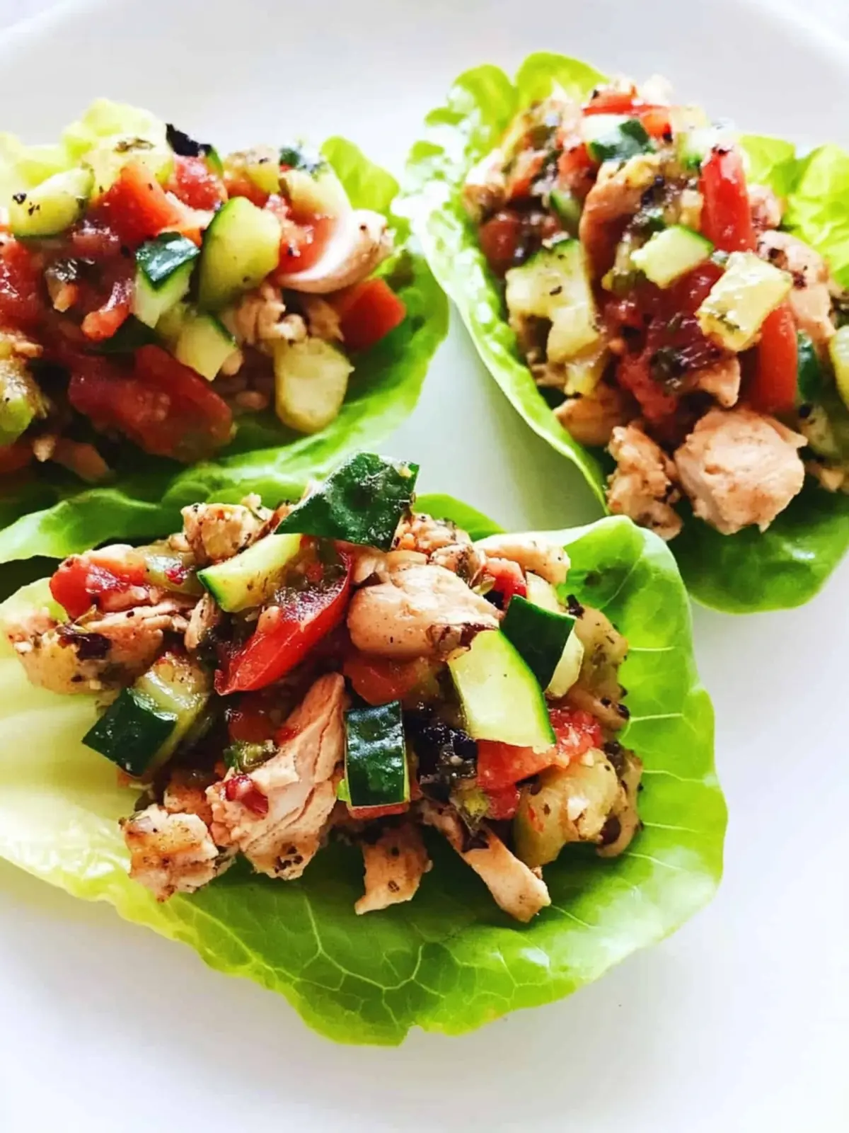 Zesty Chicken Lettuce Wraps Recipe for Healthy Meal Prep 4 Chicken Lettuce Wraps Recipe