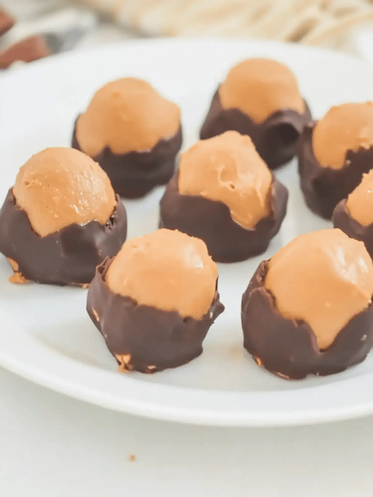 Irresistible Chocolate-Dipped Peanut Butter Buckeye Balls Recipe 2 Chocolate-Dipped Peanut Butter Buckeye Balls