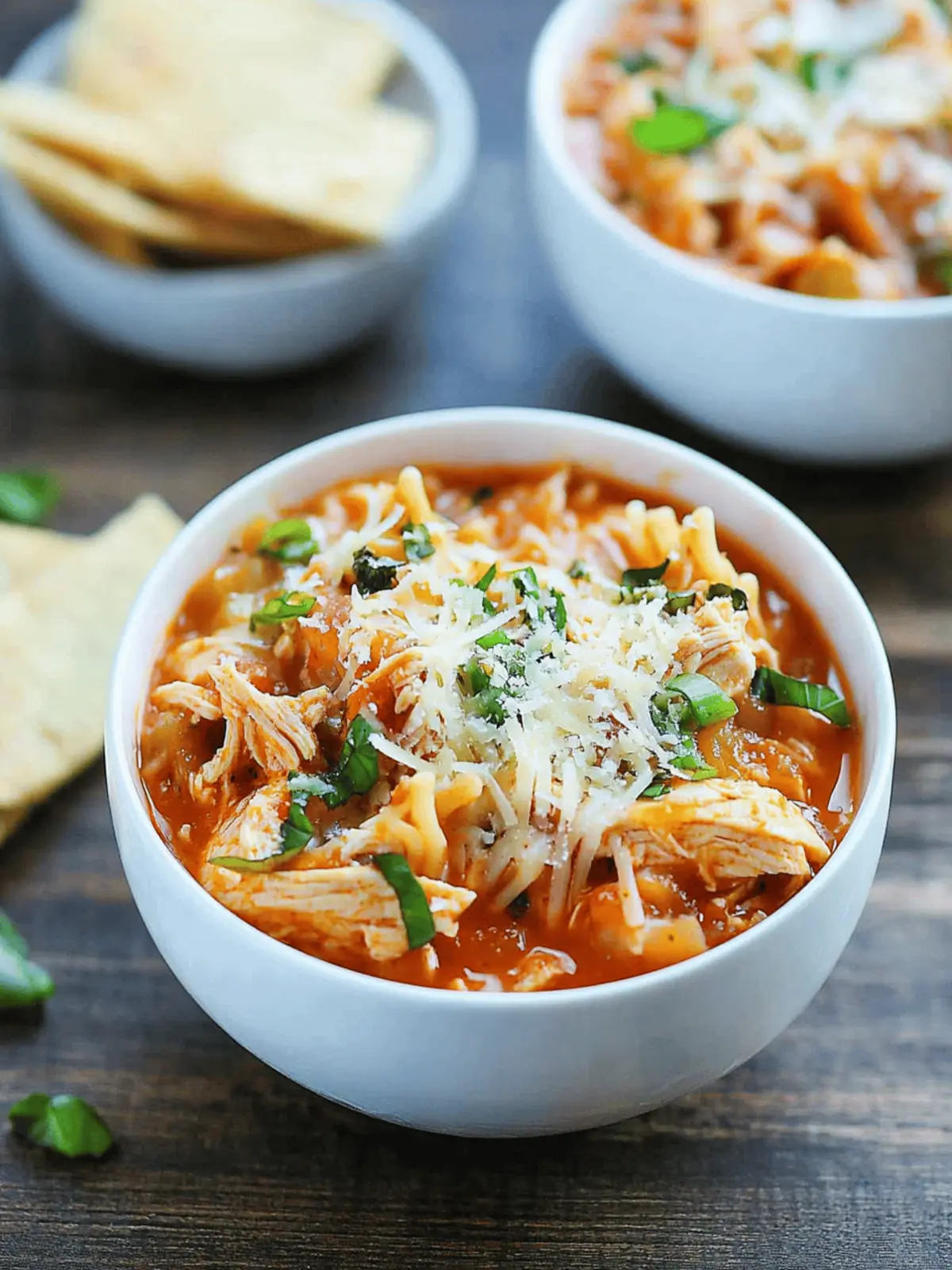Crockpot Chicken Parmesan Soup That's Perfect for Family Nights 4 Crockpot Chicken Parmesan Soup
