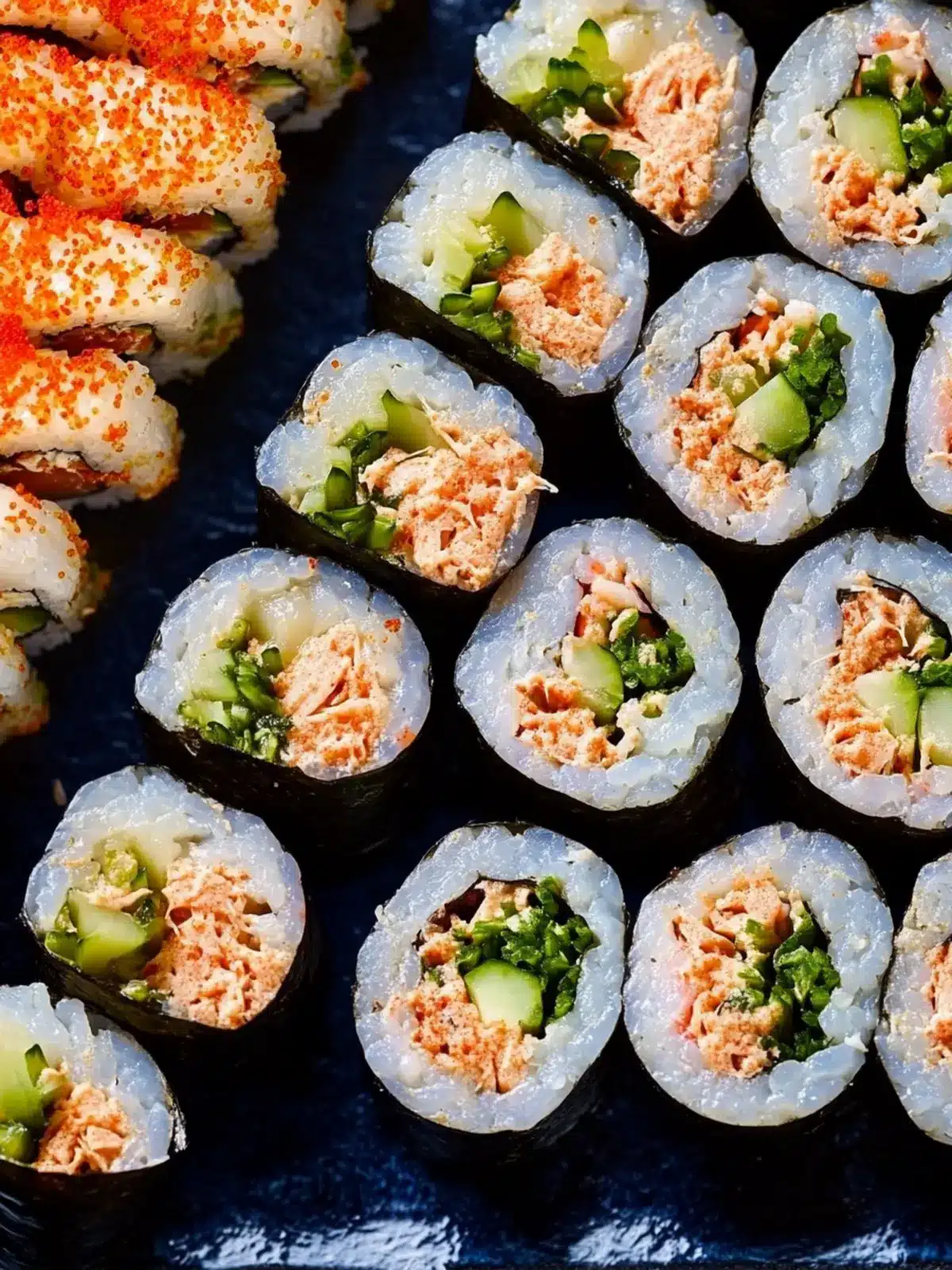 Elevate Your Dinner with Irresistible Spicy Crab Rolls 3 Spicy Crab Rolls