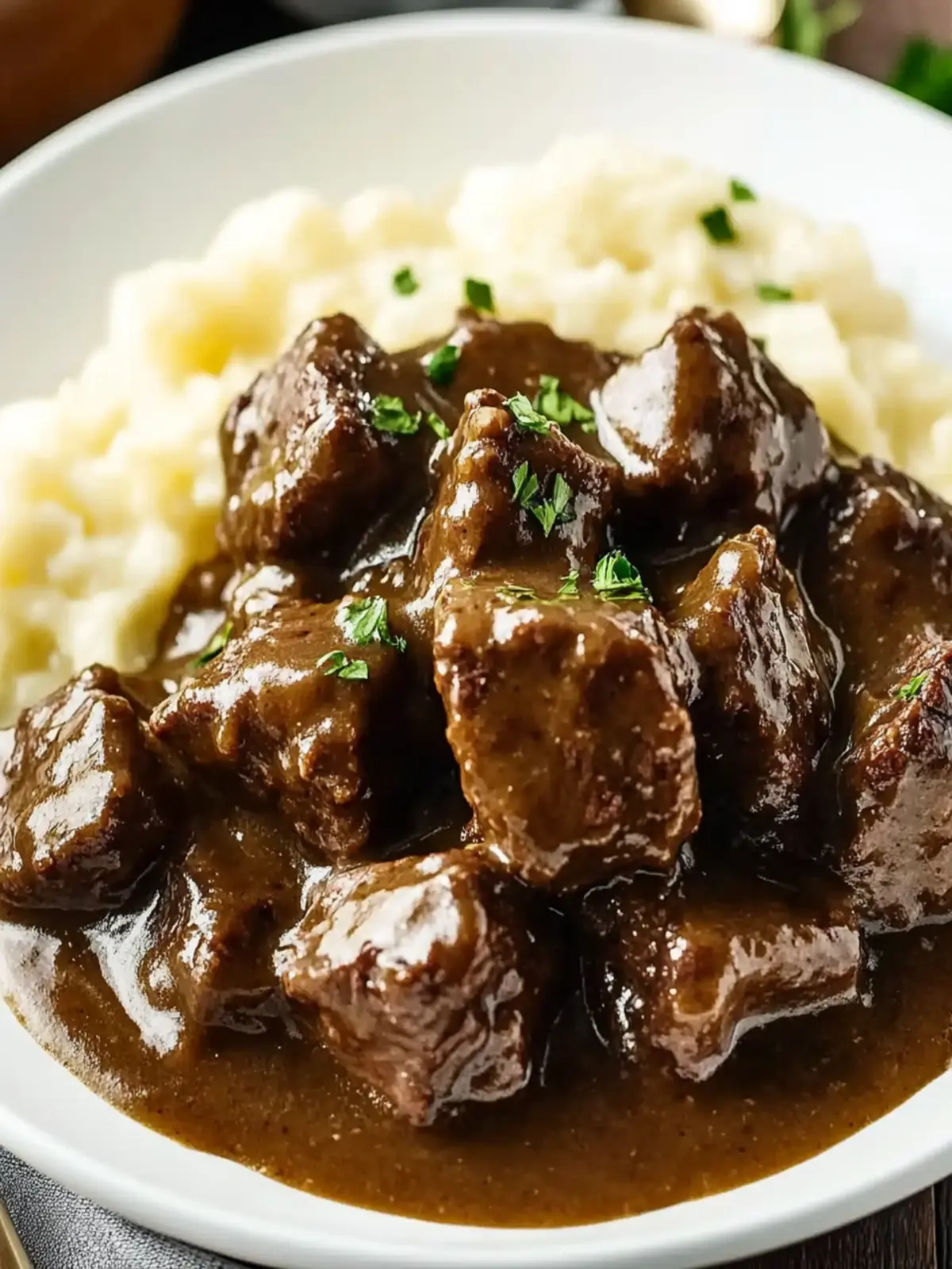 Savory Beef Tips and Gravy: A Comforting Delight for Family 2 Savory Beef Tips and Gravy: A Comforting Delight