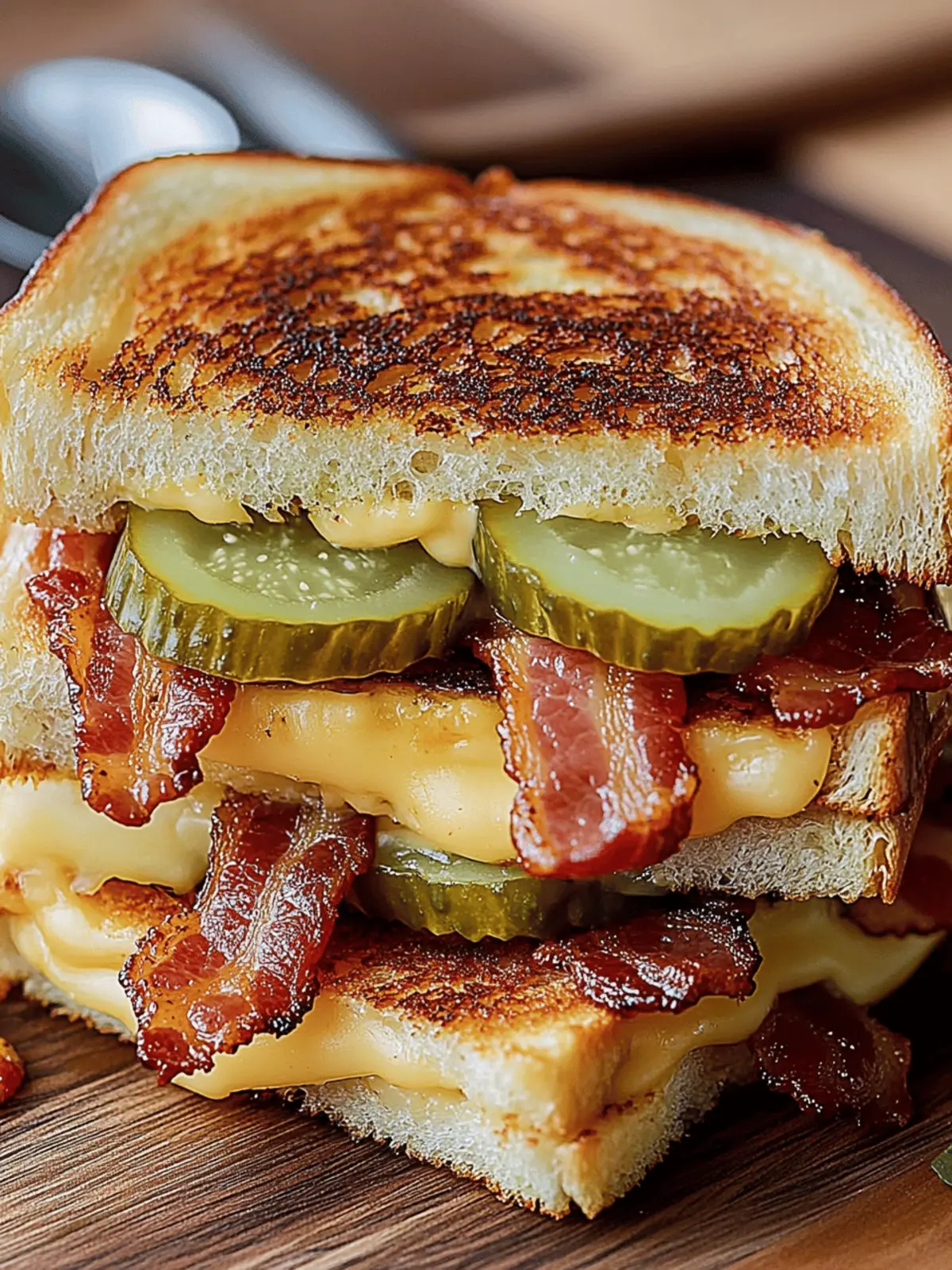 Dill Pickle Bacon Grilled Cheese: Your New Favorite Comfort Bite 4 Dill Pickle Bacon Grilled Cheese