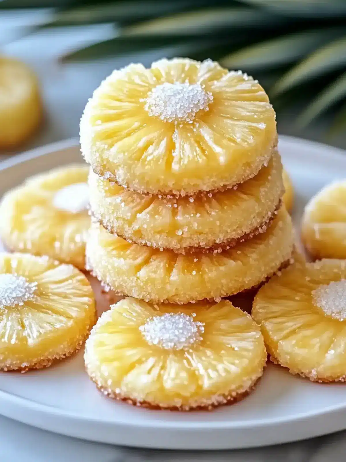 Pineapple Upside Sugar Cookies for a Tropical Treat Delight 3 Pineapple Upside Sugar Cookies