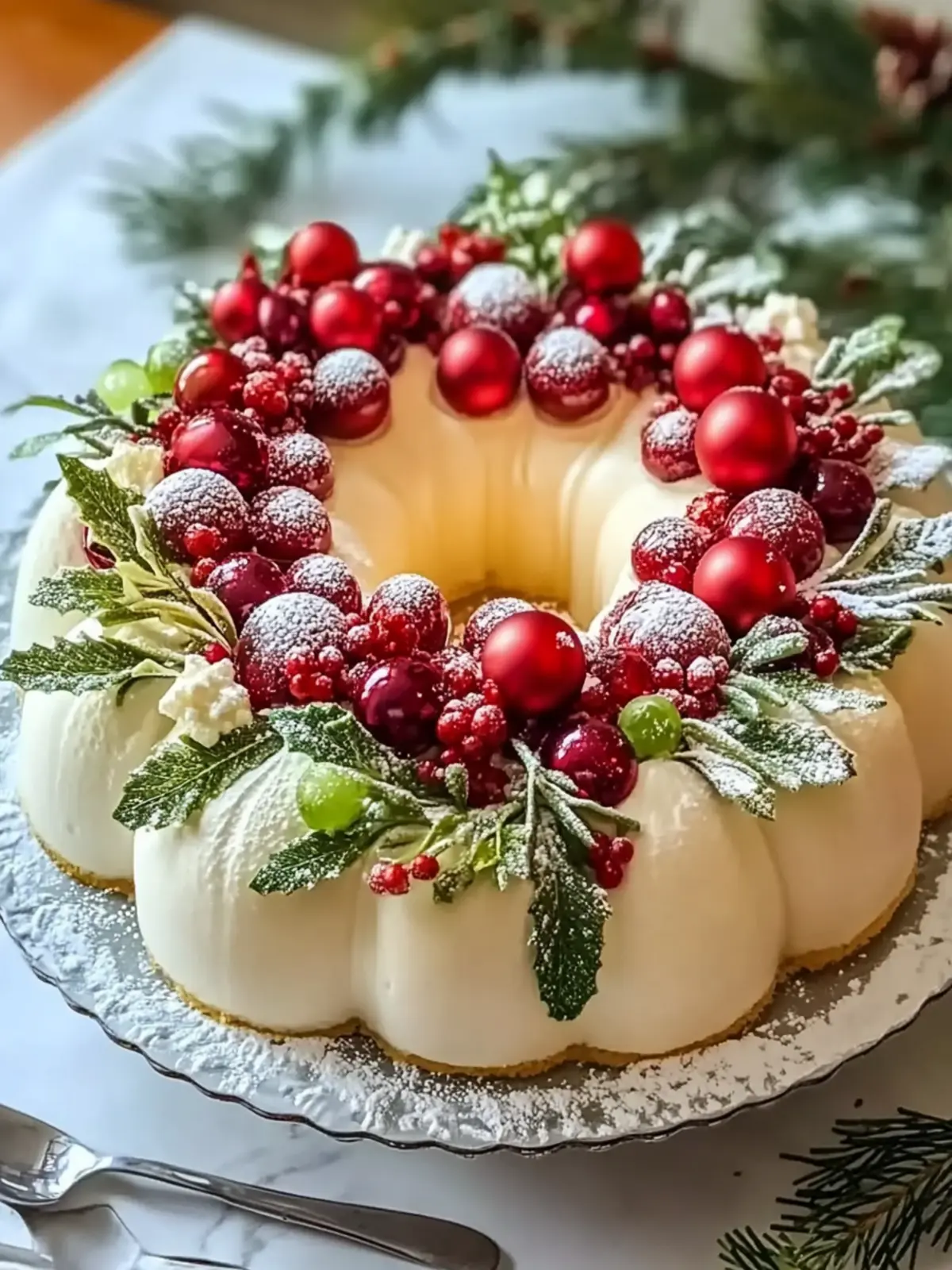 Christmas Wreath Cake Your Must-Have Festive Showstopper 3 Christmas Wreath Cake A Festive Showstopper for Your Holiday Table