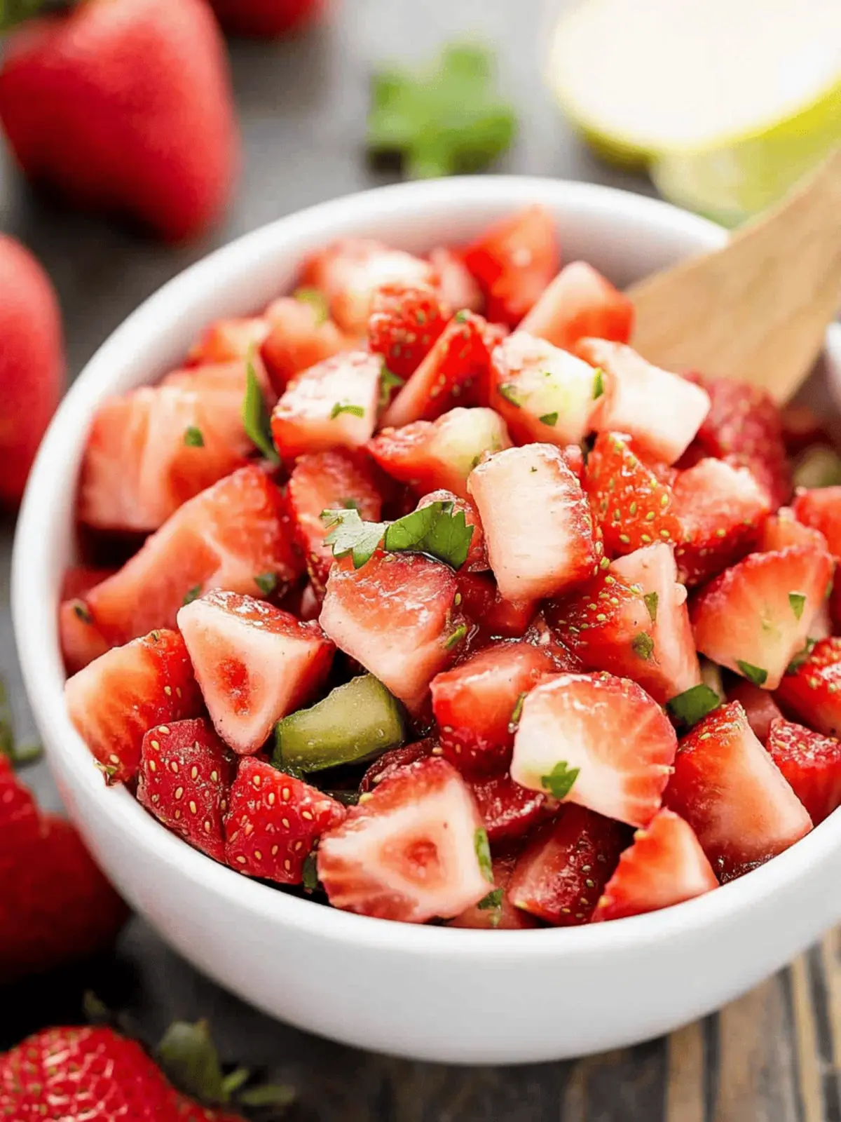 Sweet Strawberry Salsa: A 3-Ingredient Fresh Delight 4 Sweet Strawberry Salsa: A 3-Ingredient Fresh Delight