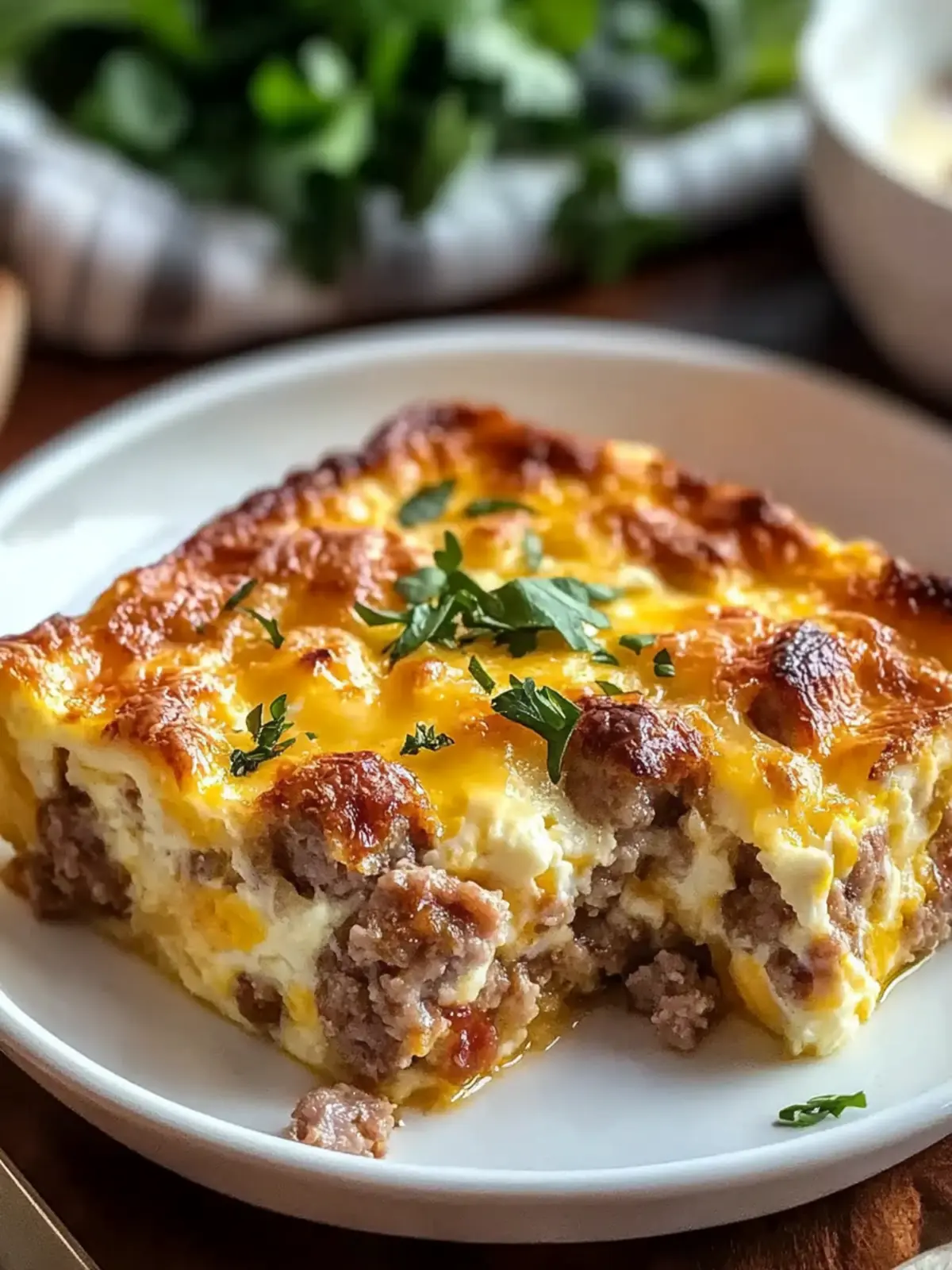 Easy Sausage and Egg Casserole for Effortless Weekend Mornings 2 Easy Sausage and Egg Casserole