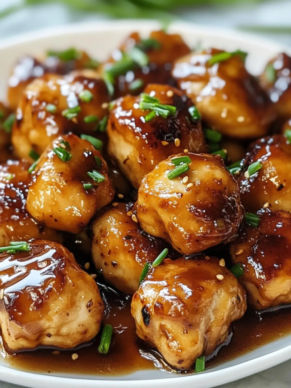 Savory Honey Garlic Chicken Bites Ready in 15 Minutes! 2 Honey Garlic Chicken Bites