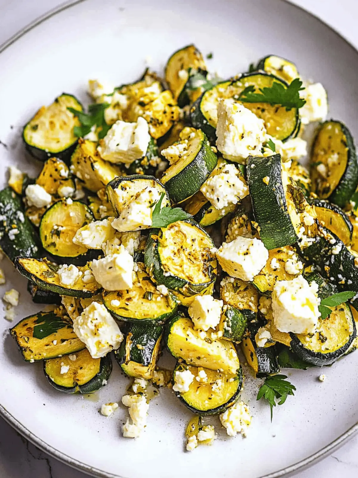 Irresistible Roasted Zucchini with Feta for Quick Flavor Boost 4 Irresistible Roasted Zucchini with Feta for Quick Flavor Boost