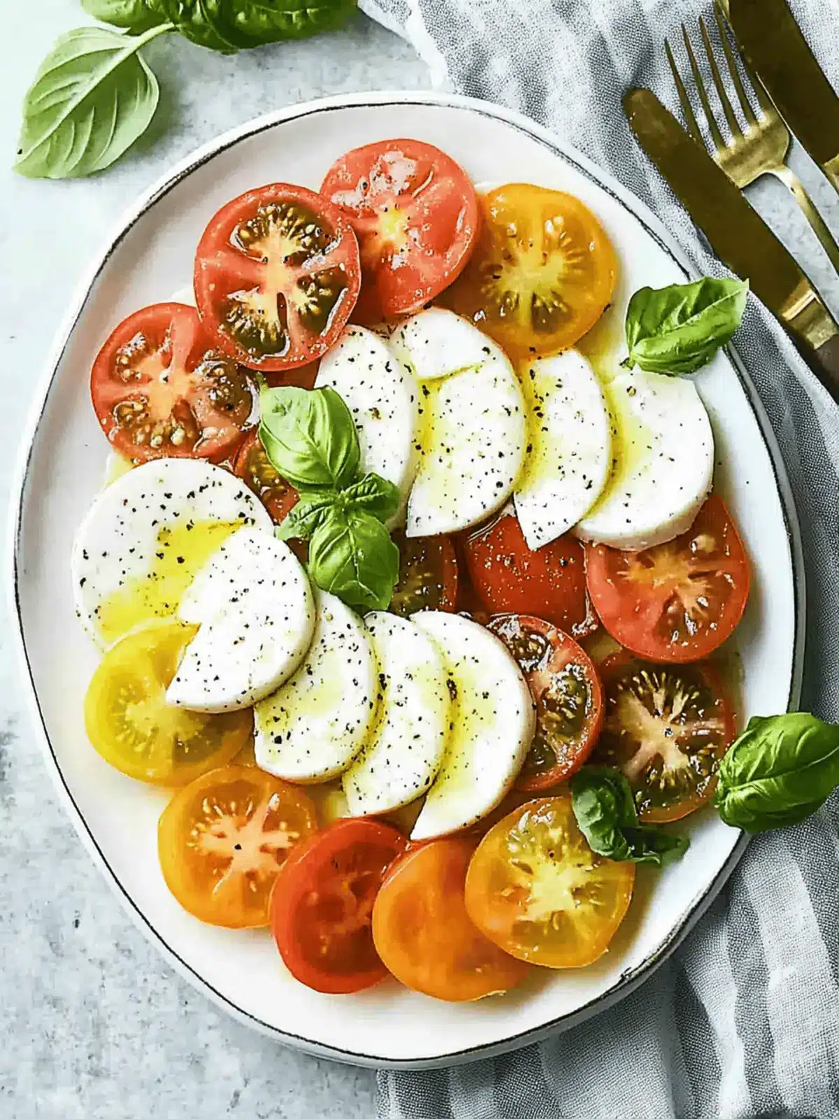 Heirloom Tomato Caprese Salad: A Summer Delight You ll Love 2 Heirloom Tomato Caprese Salad: A Summer Delight You ll Love