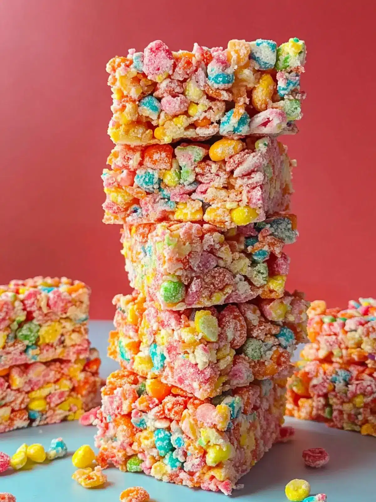 Fruity Pebbles Cereal Bars Recipe for Colorful Snack Bliss 3 Fruity Pebbles Cereal Bars Recipe (Fruity Pebble Crispy Treats)