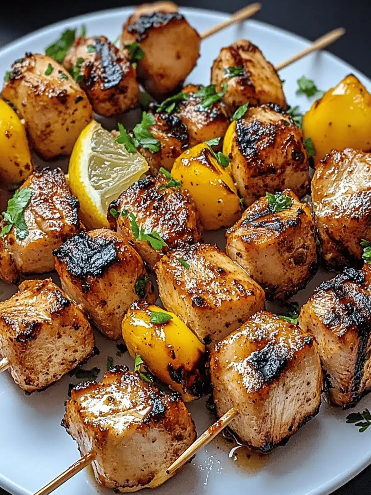 Savor Juicy Al Pastor-Style Chicken Skewers for Your BBQ 2 Al Pastor-Style Chicken Skewers