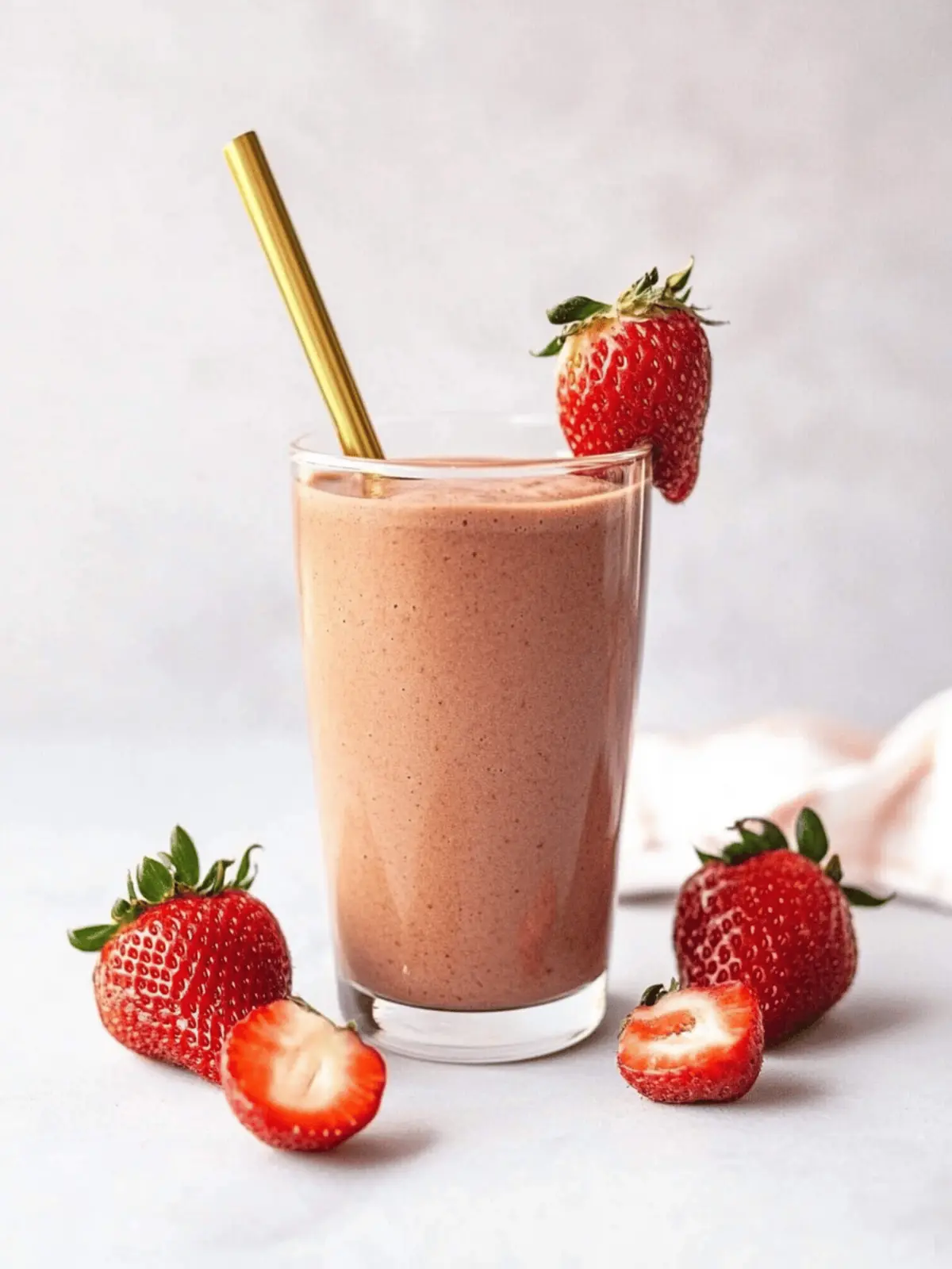 Delicious Chocolate Covered Strawberry Smoothie Recipe to Love 3 Chocolate Covered Strawberry Smoothie