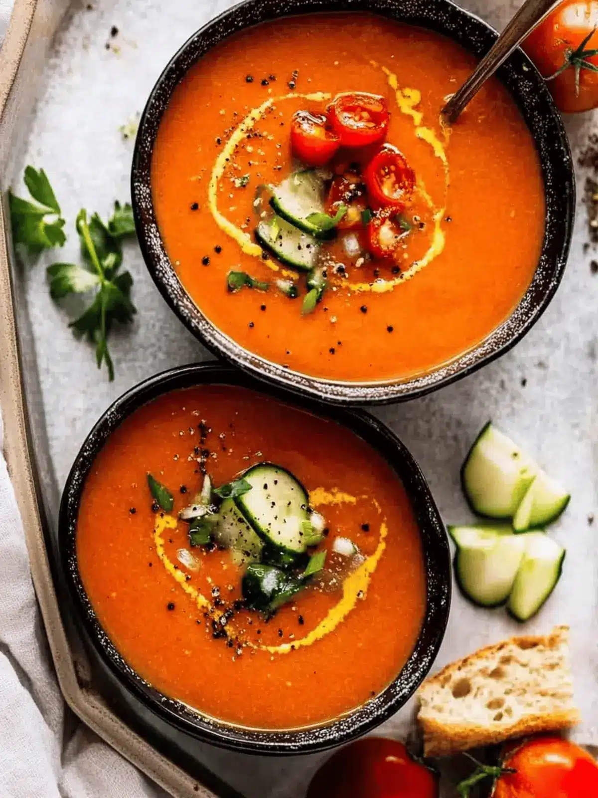 Refreshing Gazpacho: Your Ultimate Cool Summer Soup Recipe 3 Gazpacho