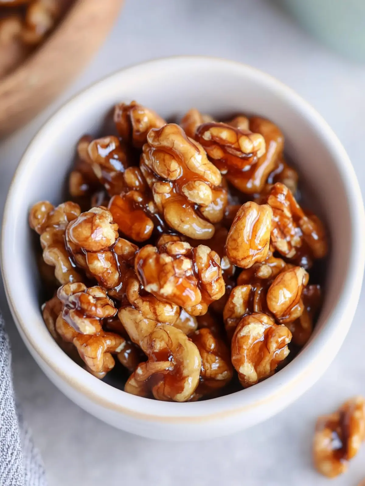 Honey Glazed Walnuts: The Ultimate 3-Ingredient Snack 2 Honey Glazed Walnuts