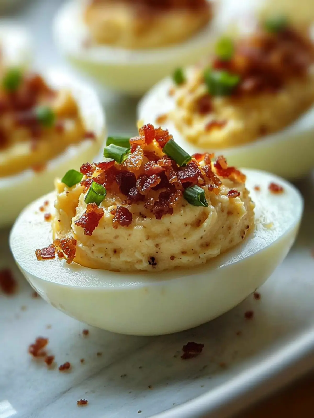 Irresistible Million Dollar Bacon Deviled Eggs That Wow! 4 Irresistible Million Dollar Bacon Deviled Eggs: A 1-of-a-Kind Delight
