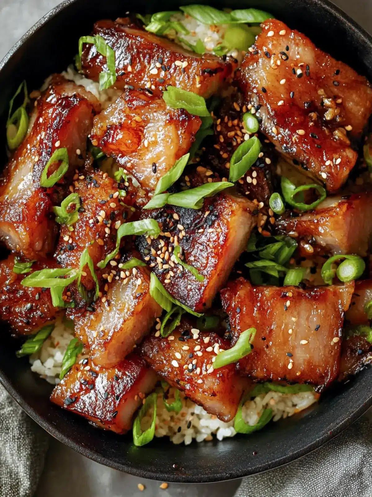 Healthy Korean Pork Belly Skillet for a Flavorful Feast 2 Healthy Korean Pork Belly Skillet