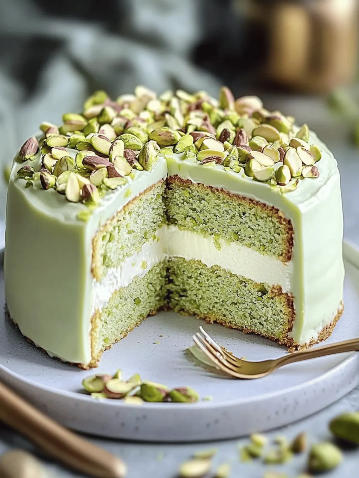 Heavenly White Chocolate Pistachio Cake You ll Crave 4 White Chocolate Pistachio Cake