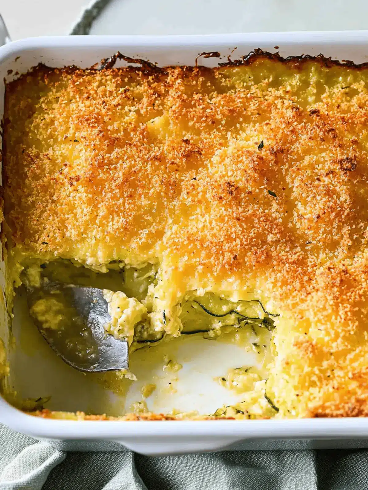 Cheesy Zucchini Casserole: A Cozy Comfort Food Delight 3 Cheesy Zucchini Casserole: A Cozy Comfort Food Delight