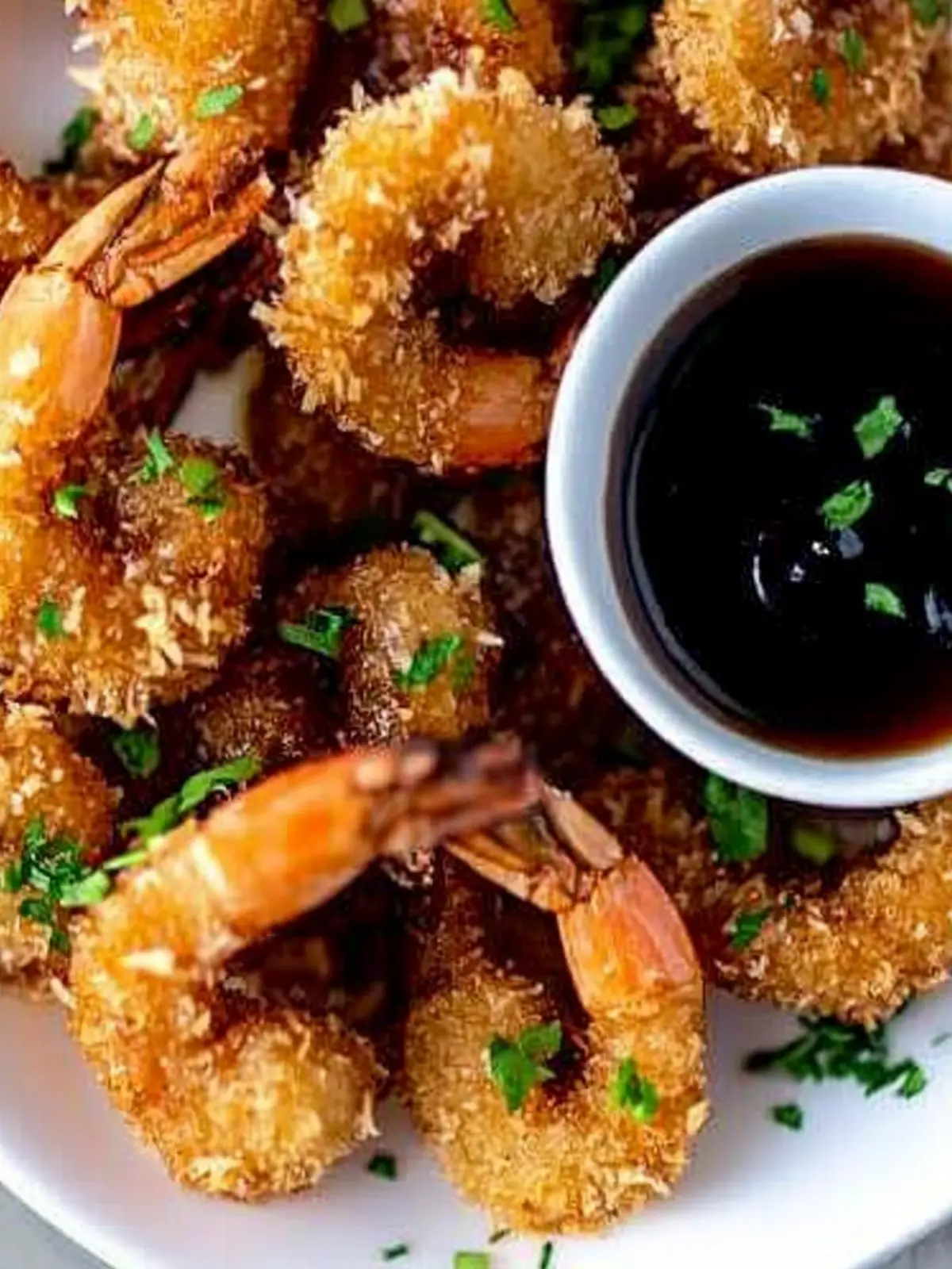 Crispy Coconut Shrimp with Irresistible Honey Soy Dipping Sauce 2 Coconut Shrimp with Honey Soy Dipping Sauce