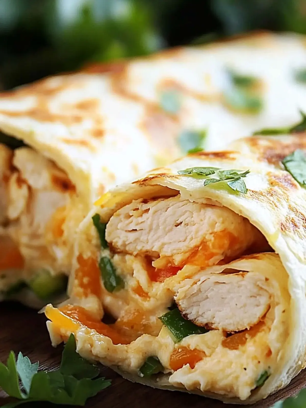 Quick Cheesy Chicken Wraps for Effortless Family Dinners 4 Quick Cheesy Chicken Wrap