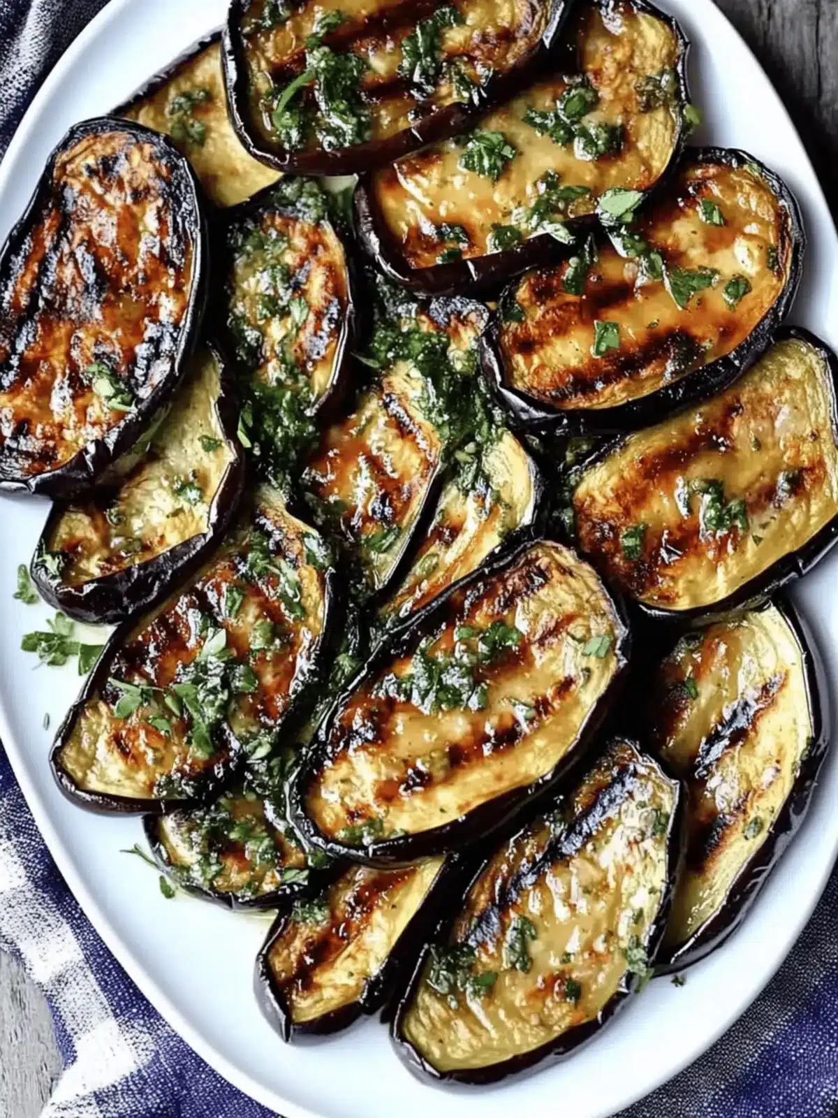 Garlic & Herb Grilled Eggplant: Your New Summer Favorite 3 Garlic & Herb Grilled Eggplant