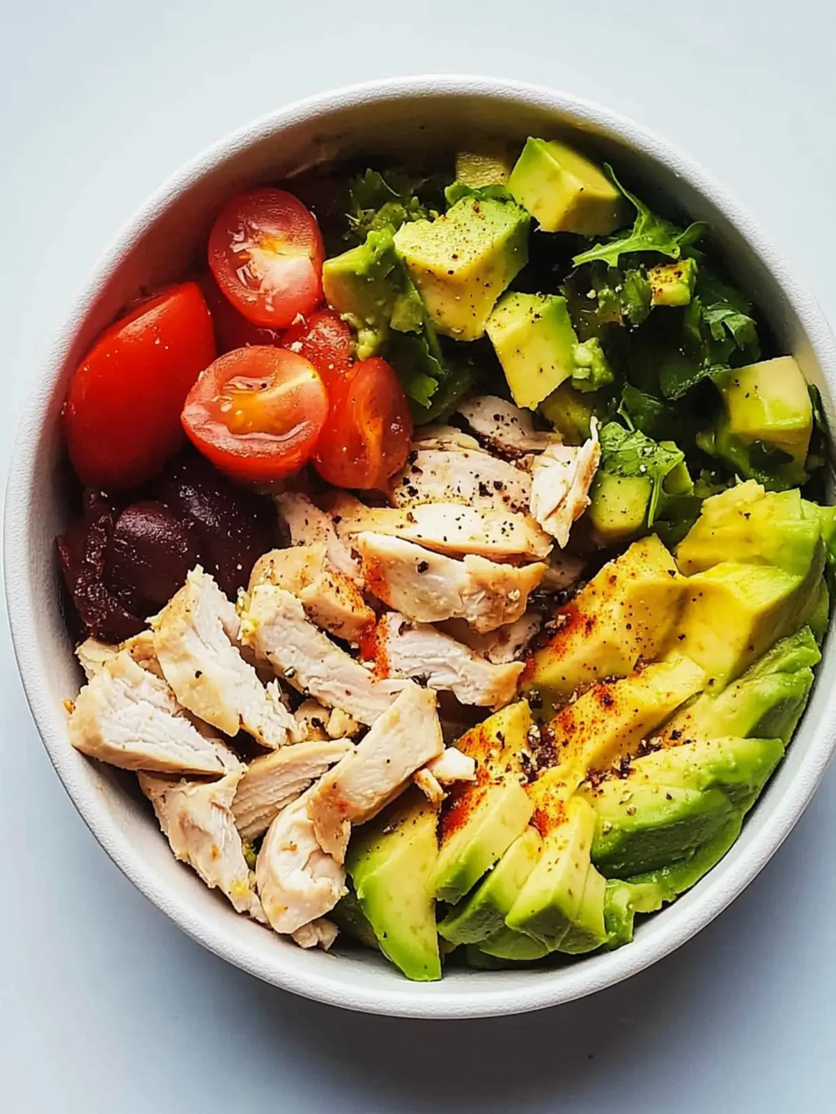 High-Protein Avocado Chicken Salad for Easy Meal Prep 4 High-Protein Avocado Chicken Salad (Meal Prep)