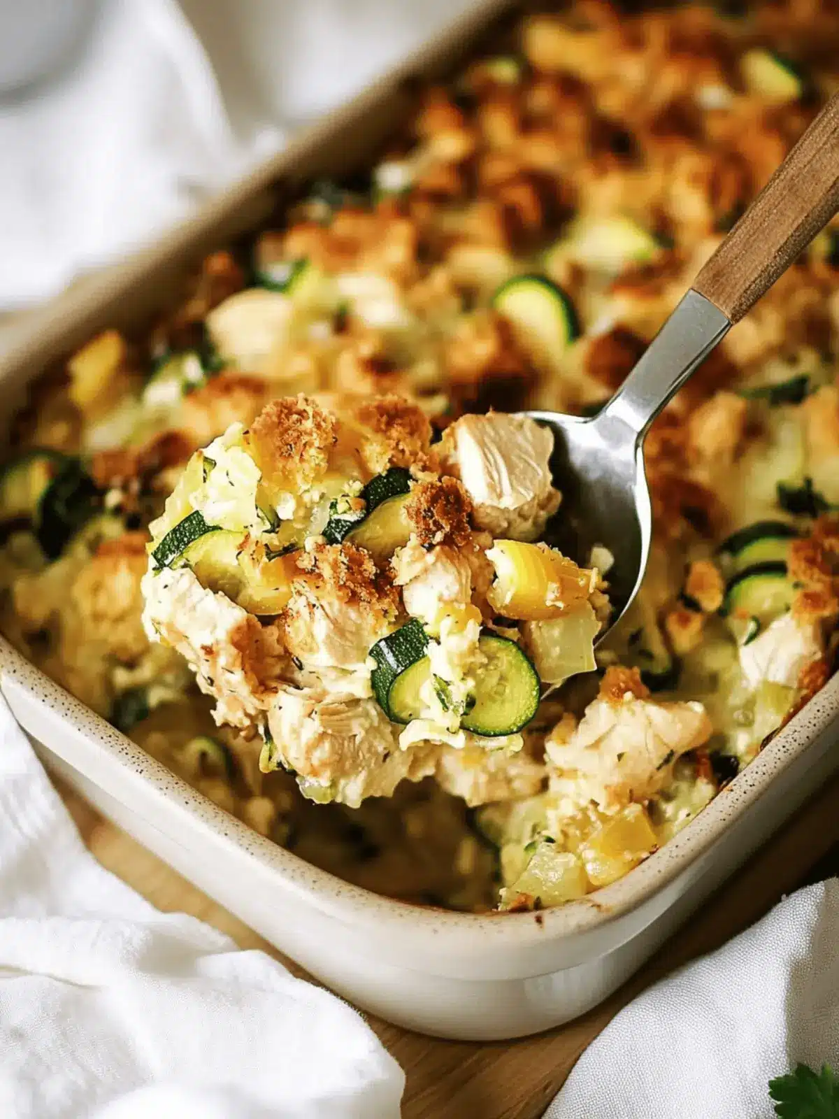Comforting Chicken Zucchini Casserole for Busy Weeknights 2 Comforting Chicken Zucchini Casserole for Busy Weeknights